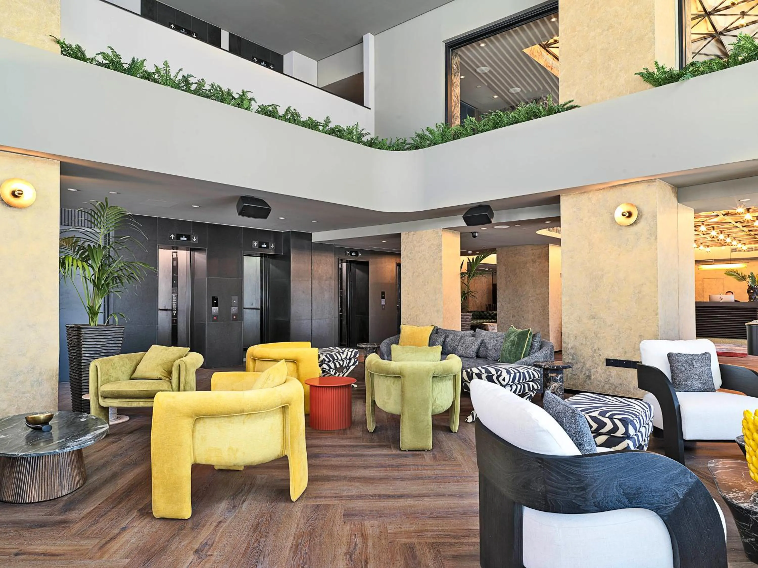 Lounge or bar in NYX Hotel Limassol