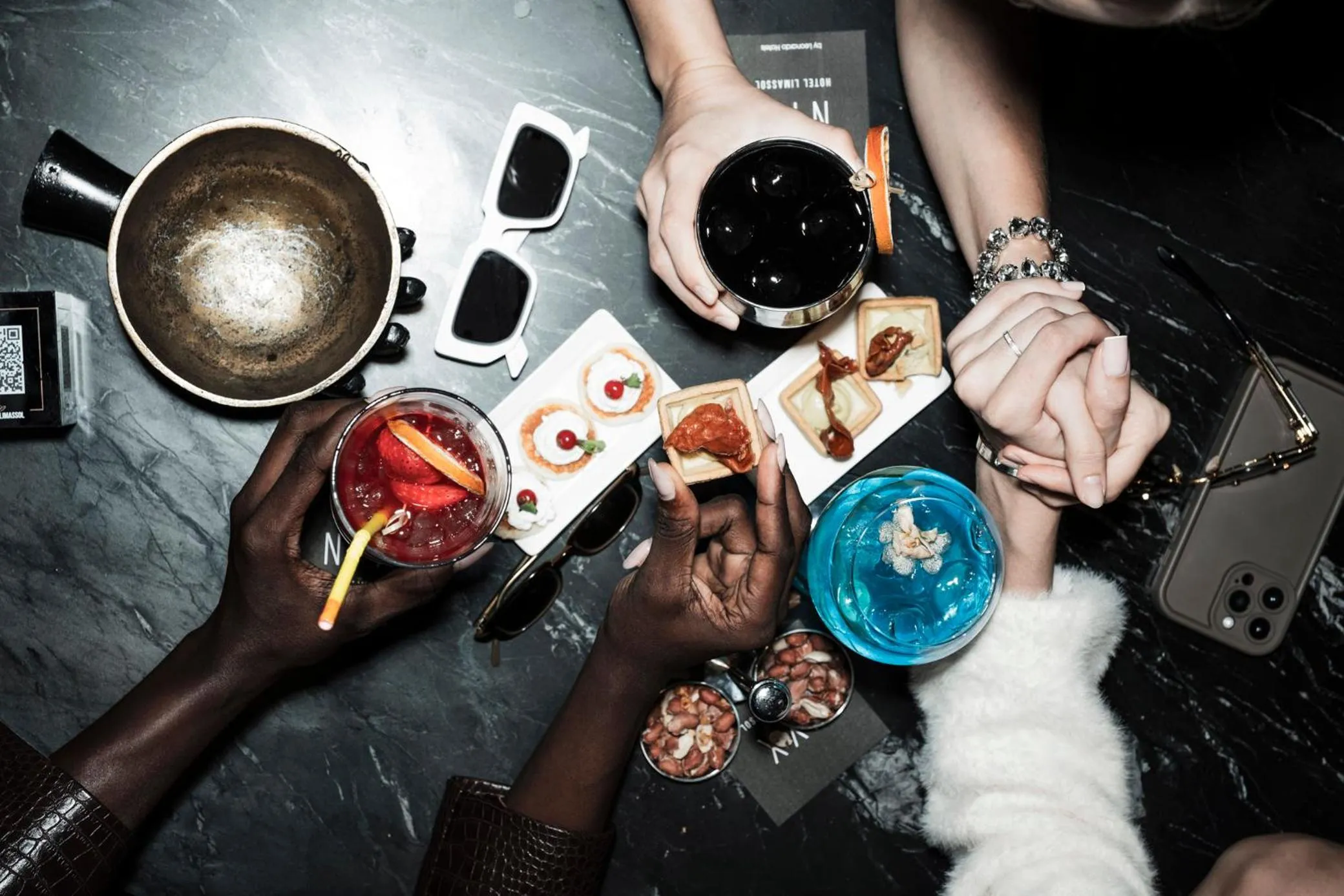 Food and drinks in NYX Hotel Limassol