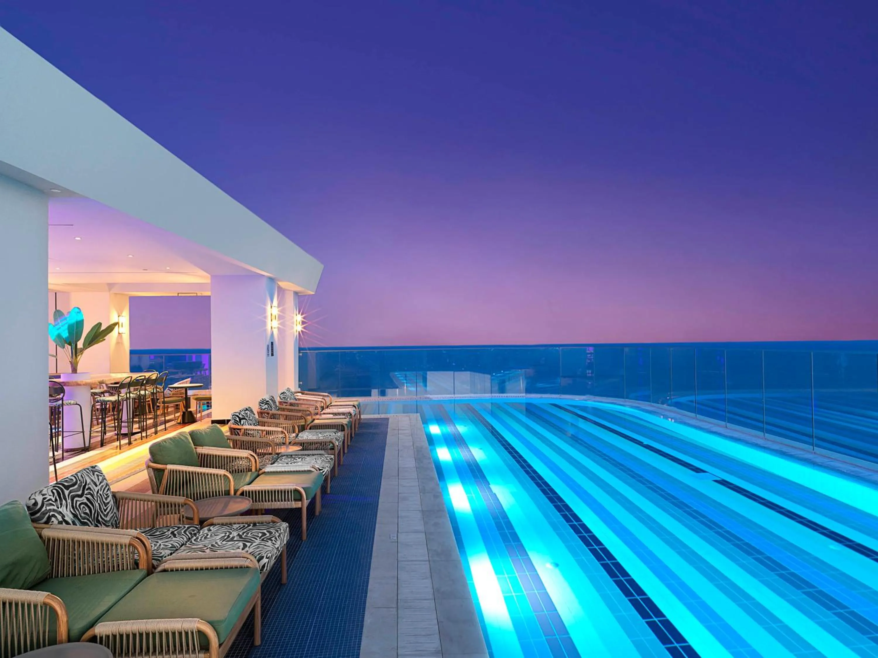 Swimming pool in NYX Hotel Limassol