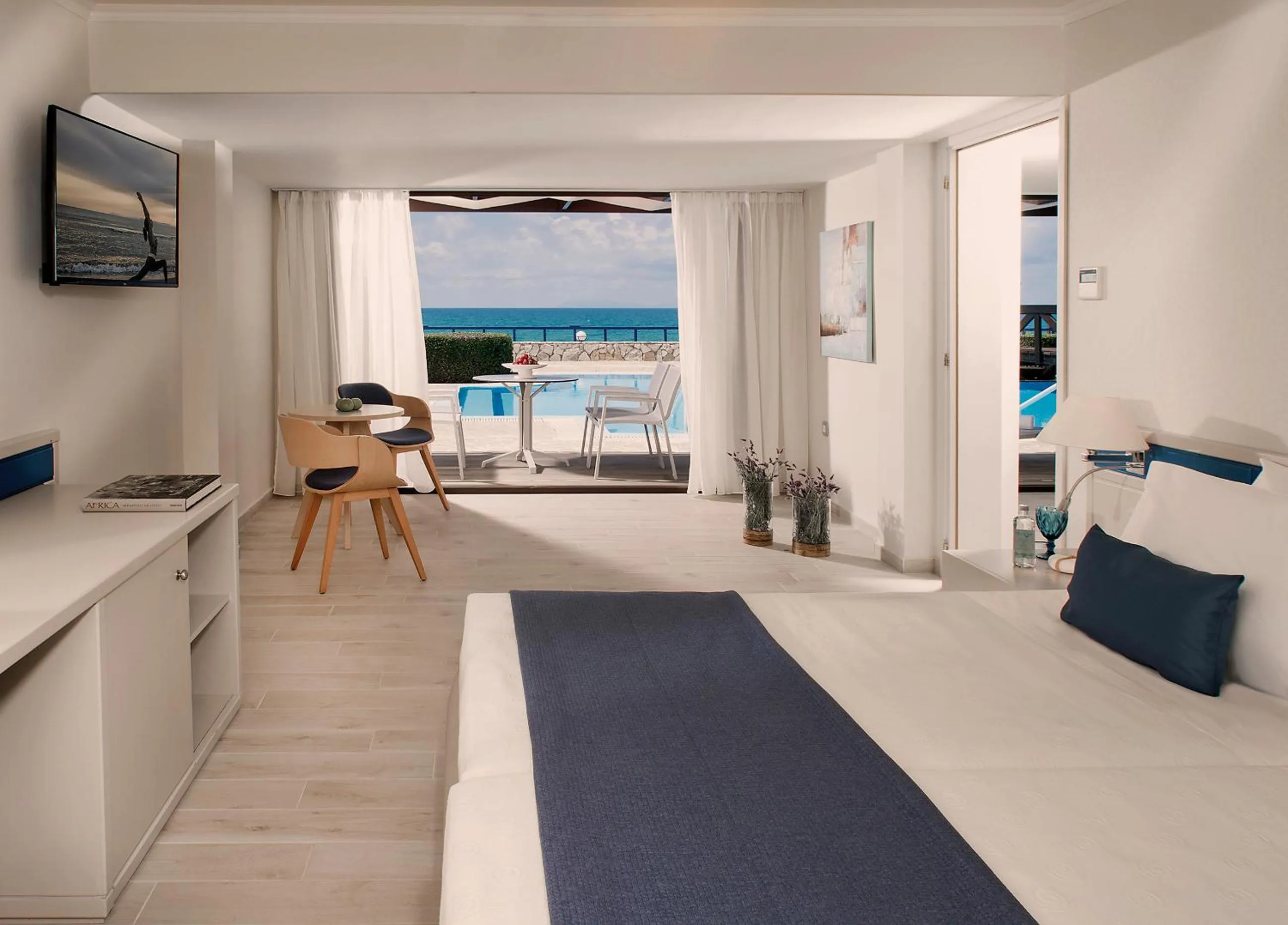 Bedroom, Bed in Aldemar Olympian Village