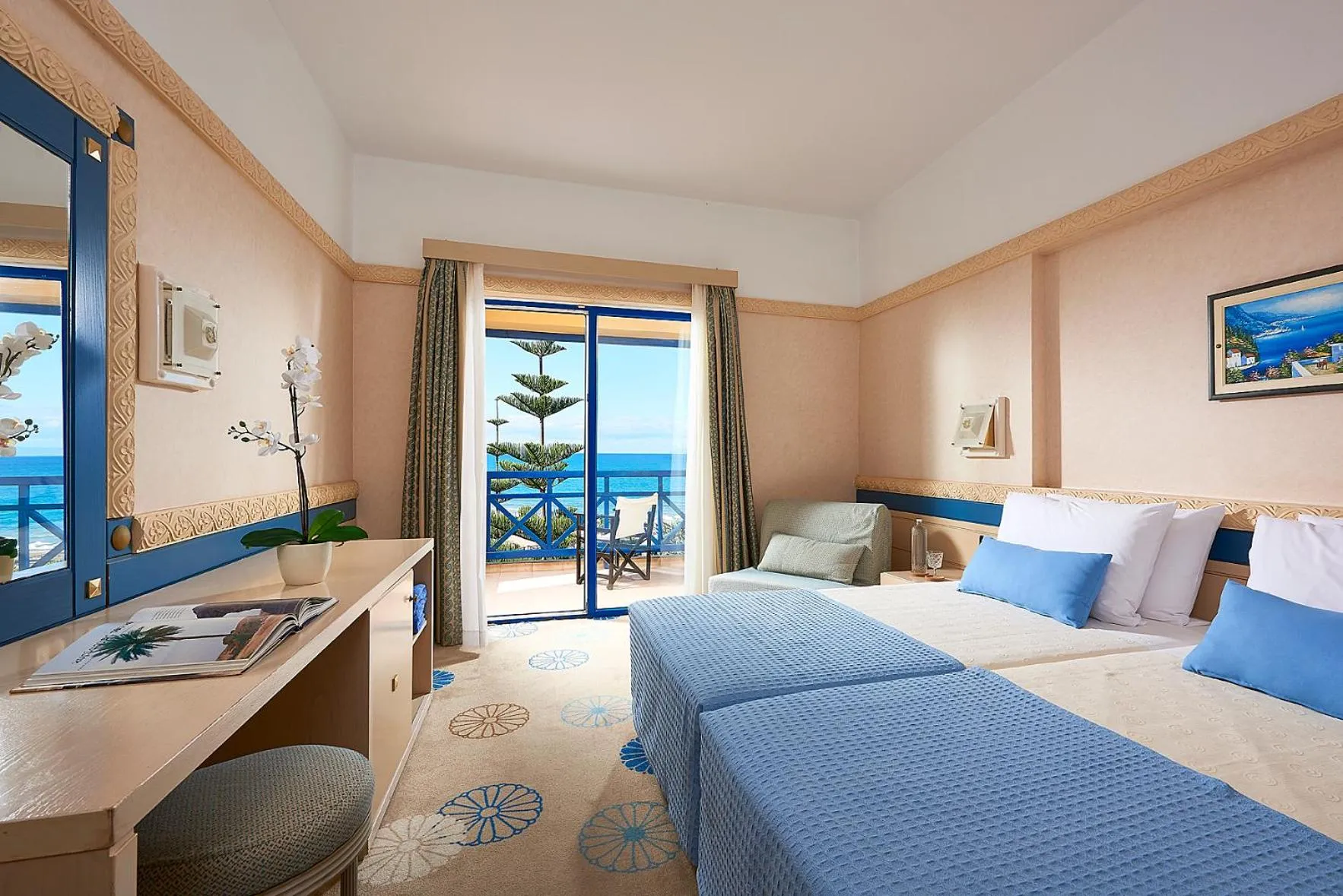 Bedroom, Bed in Aldemar Olympian Village