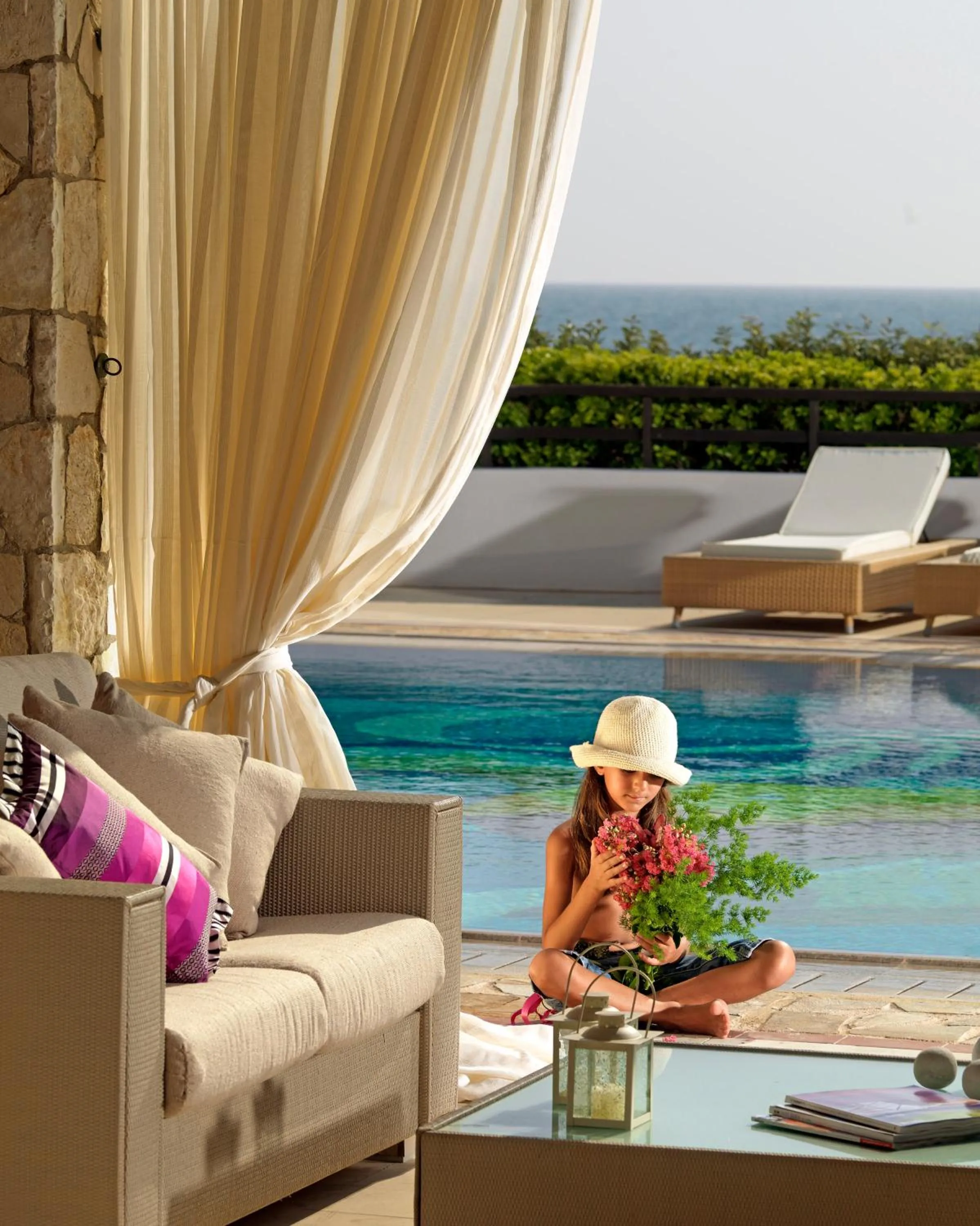 Sea view in Aldemar Olympian Village