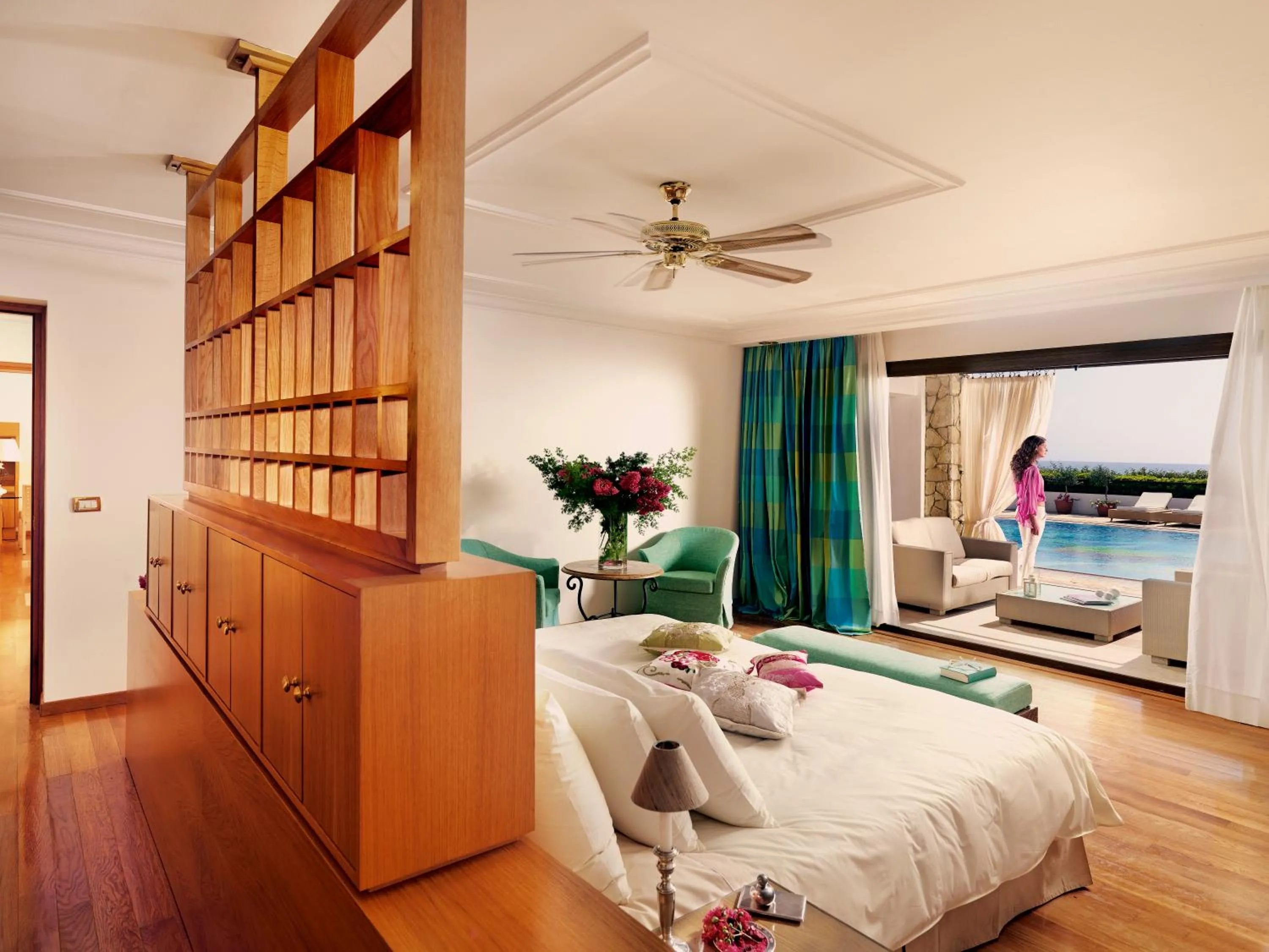 Bedroom, Bed in Aldemar Olympian Village