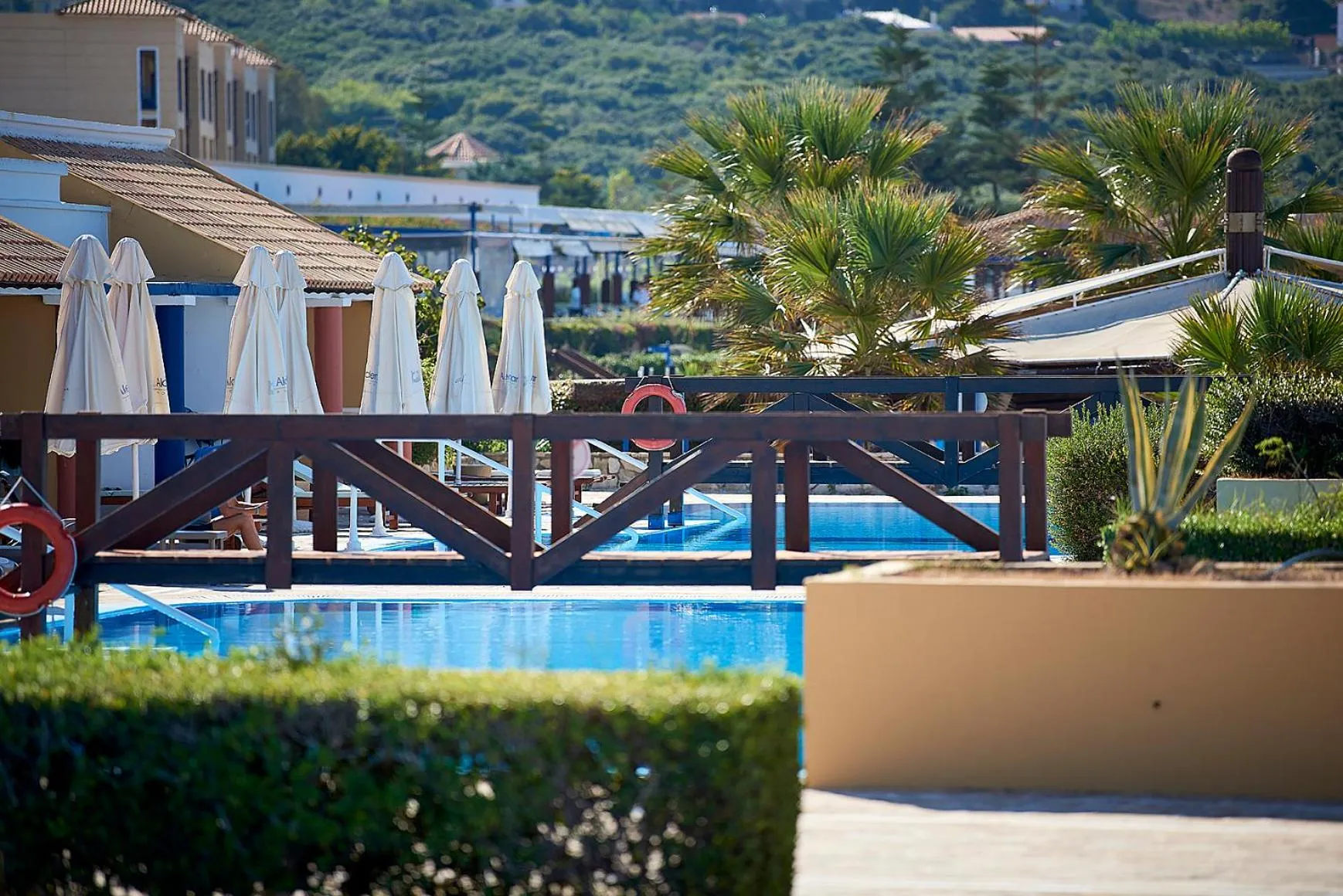 Swimming pool in Aldemar Olympian Village