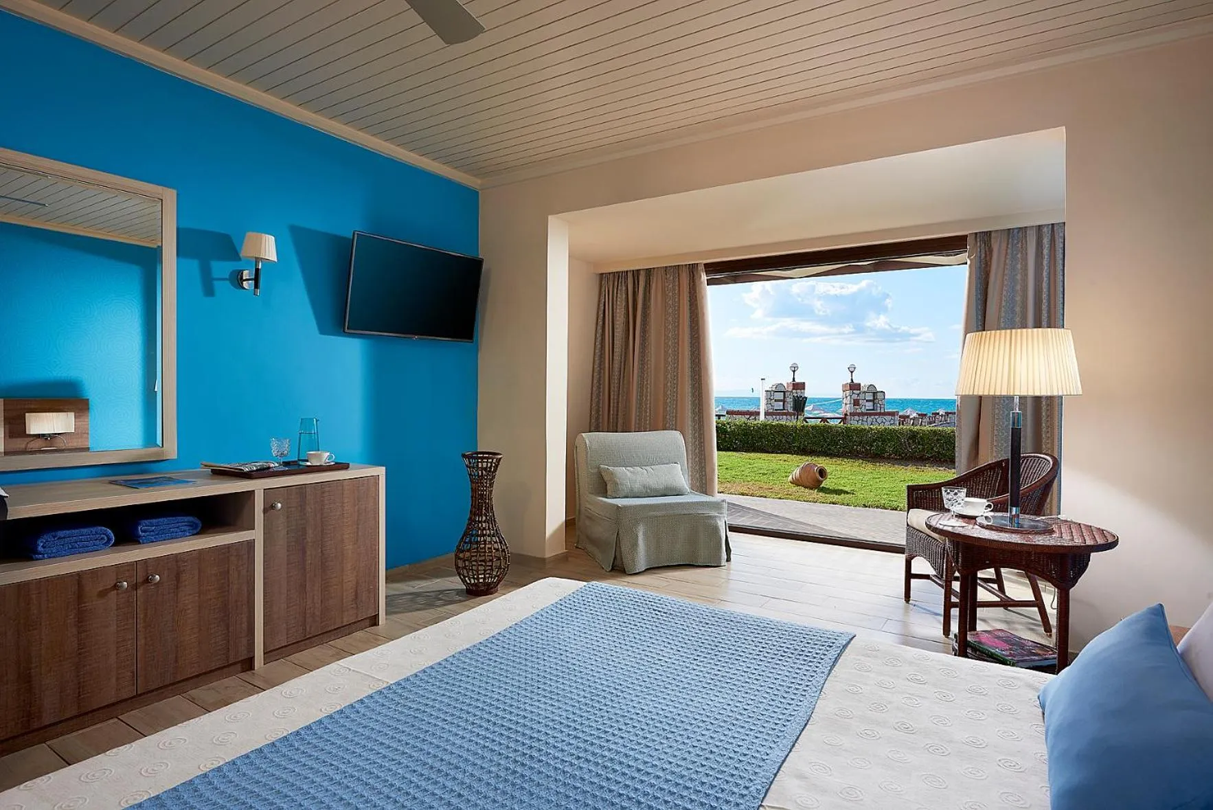 Bedroom in Aldemar Olympian Village