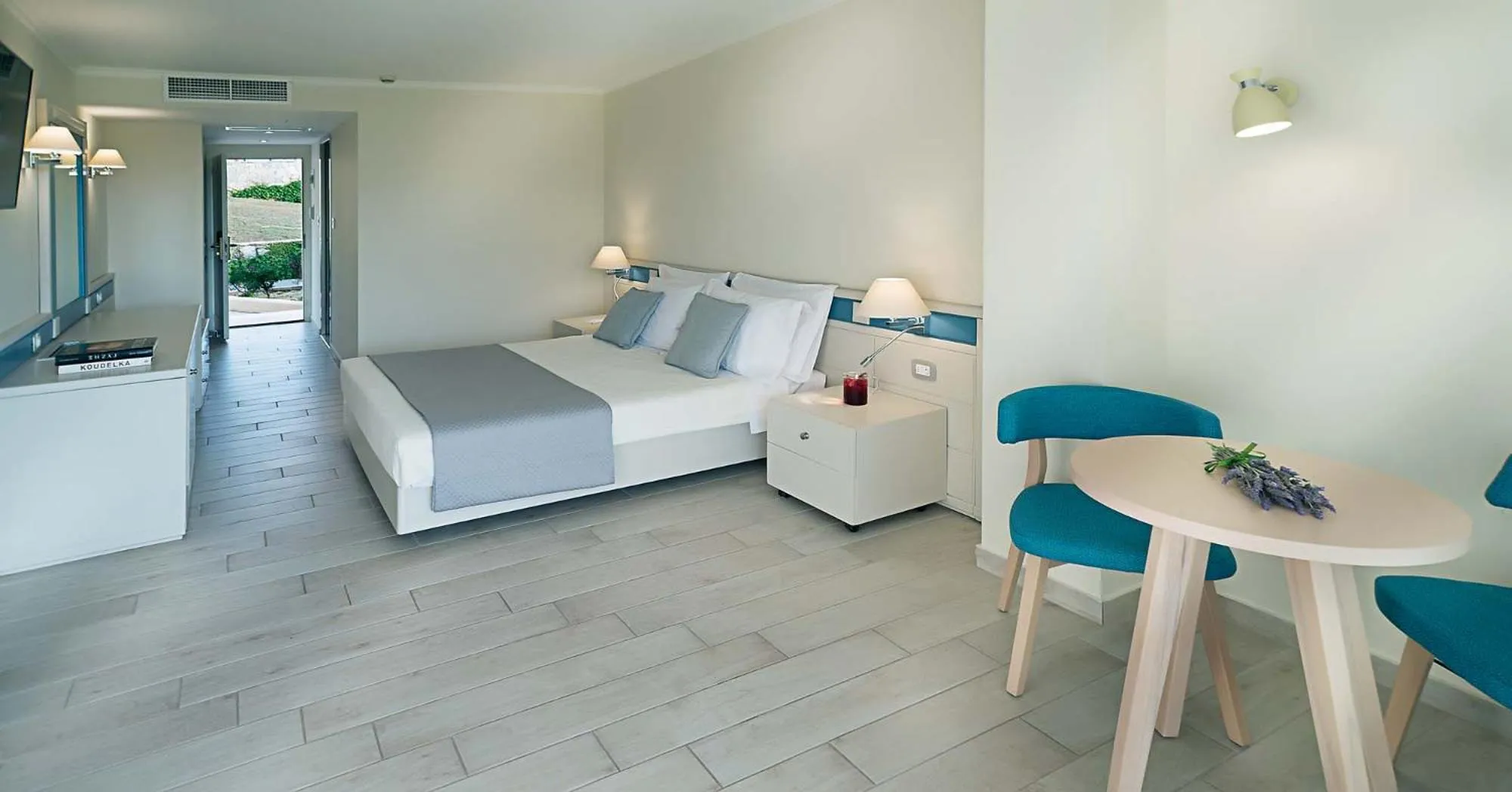 Bedroom, Bed in Aldemar Olympian Village