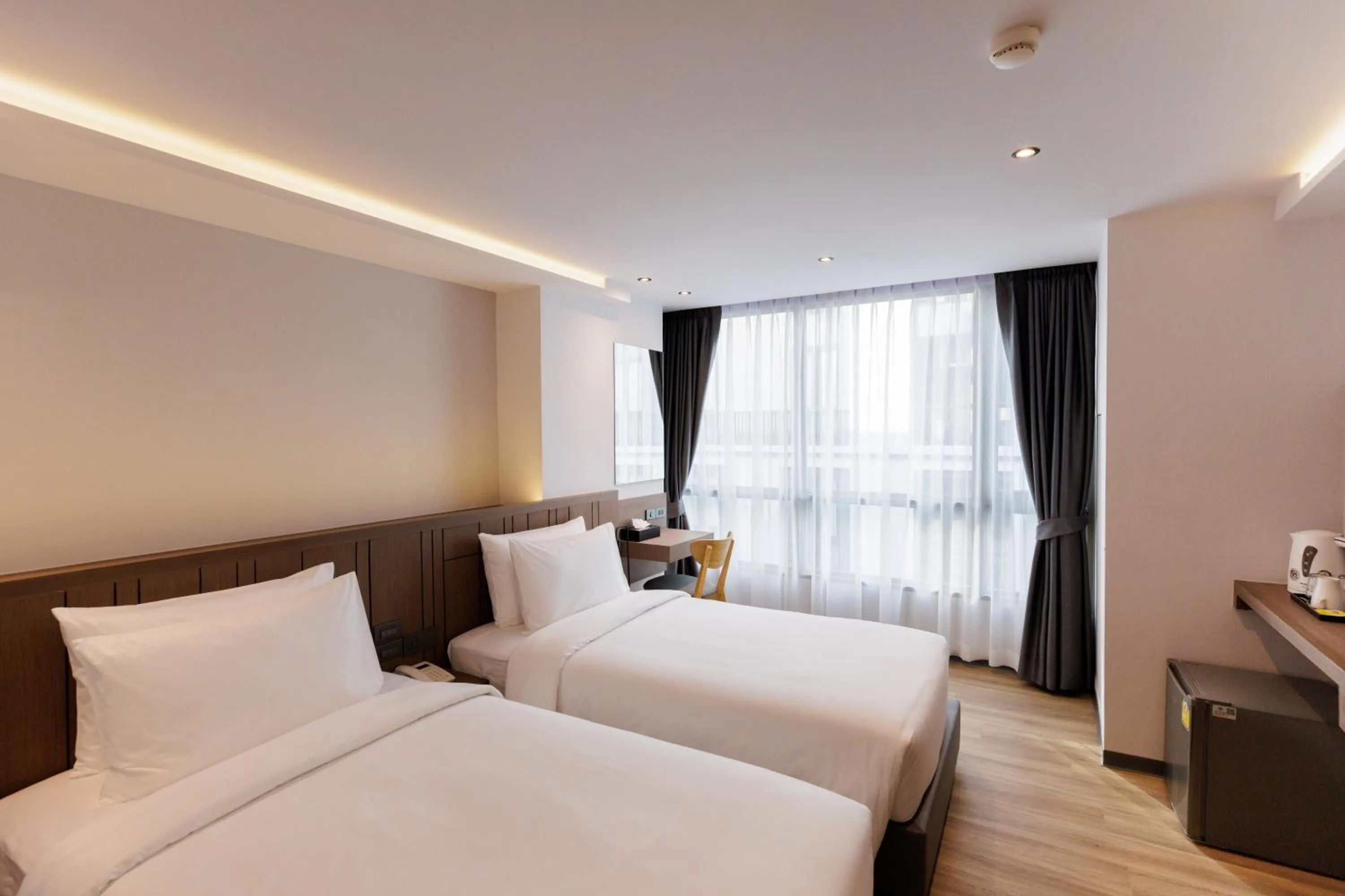 Guests, Bed in Pure Eleven Hotel Bangkok