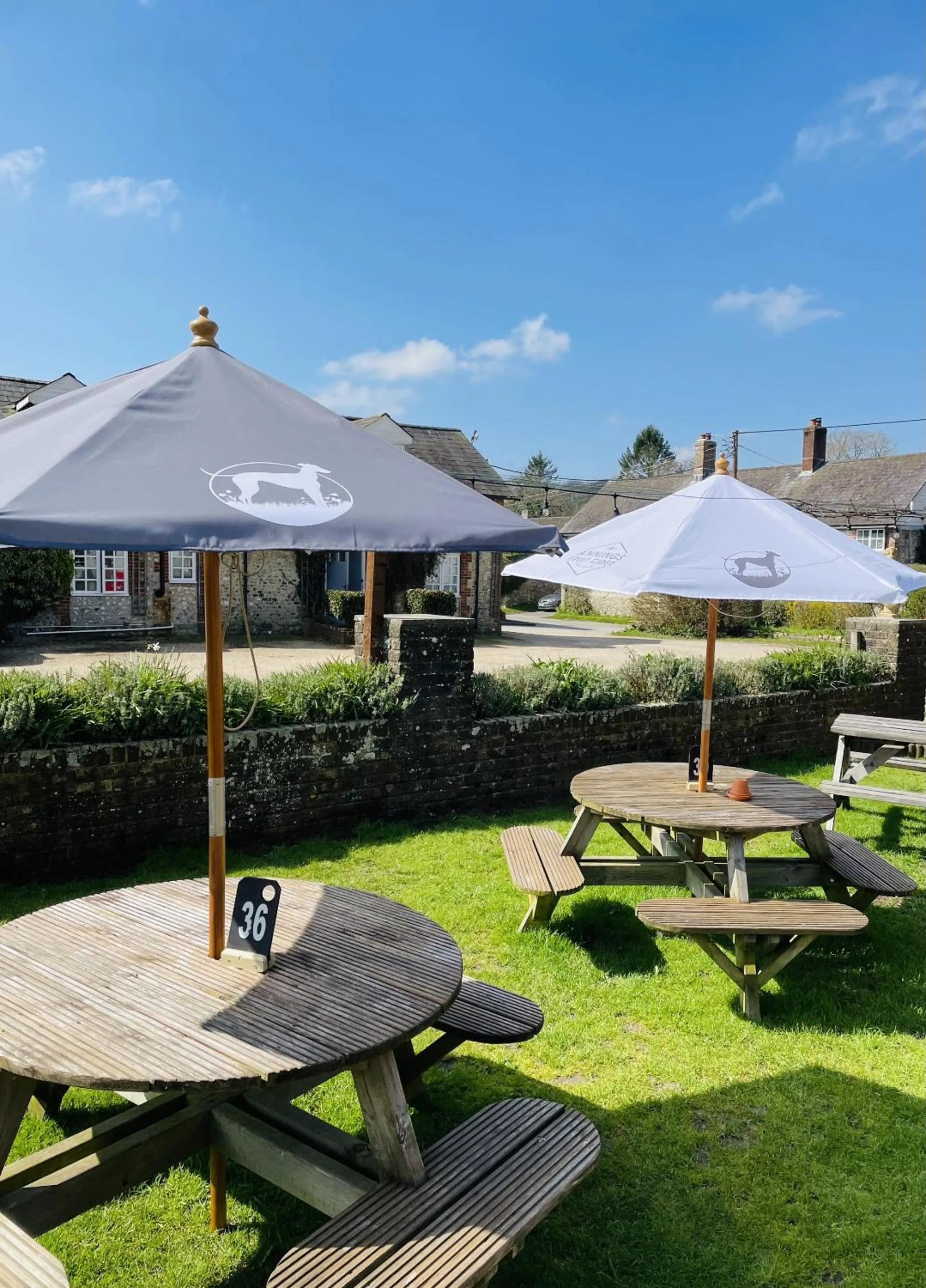 Garden in The Greyhound Inn