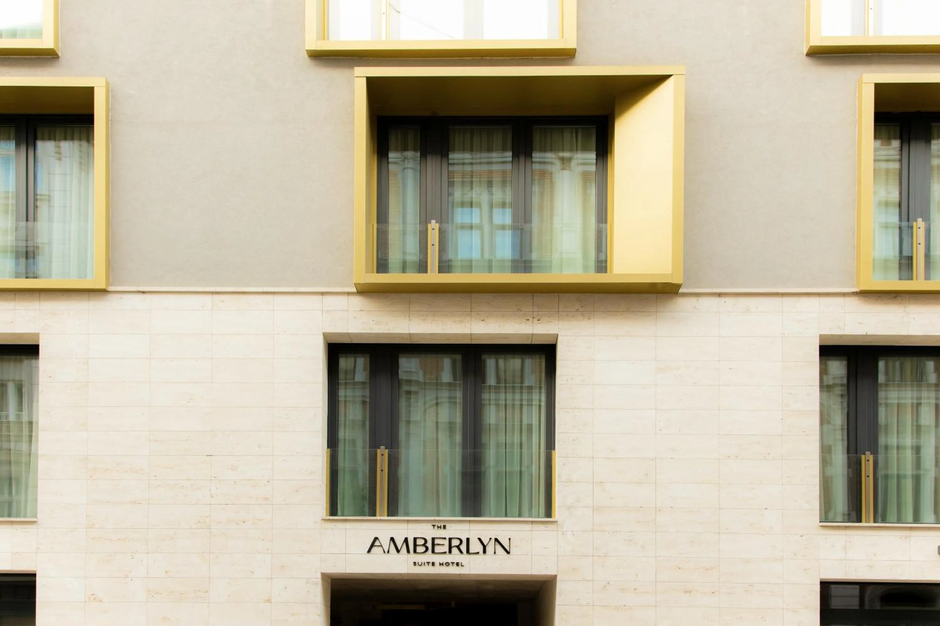 Facade/entrance in The Amberlyn Suite Hotel