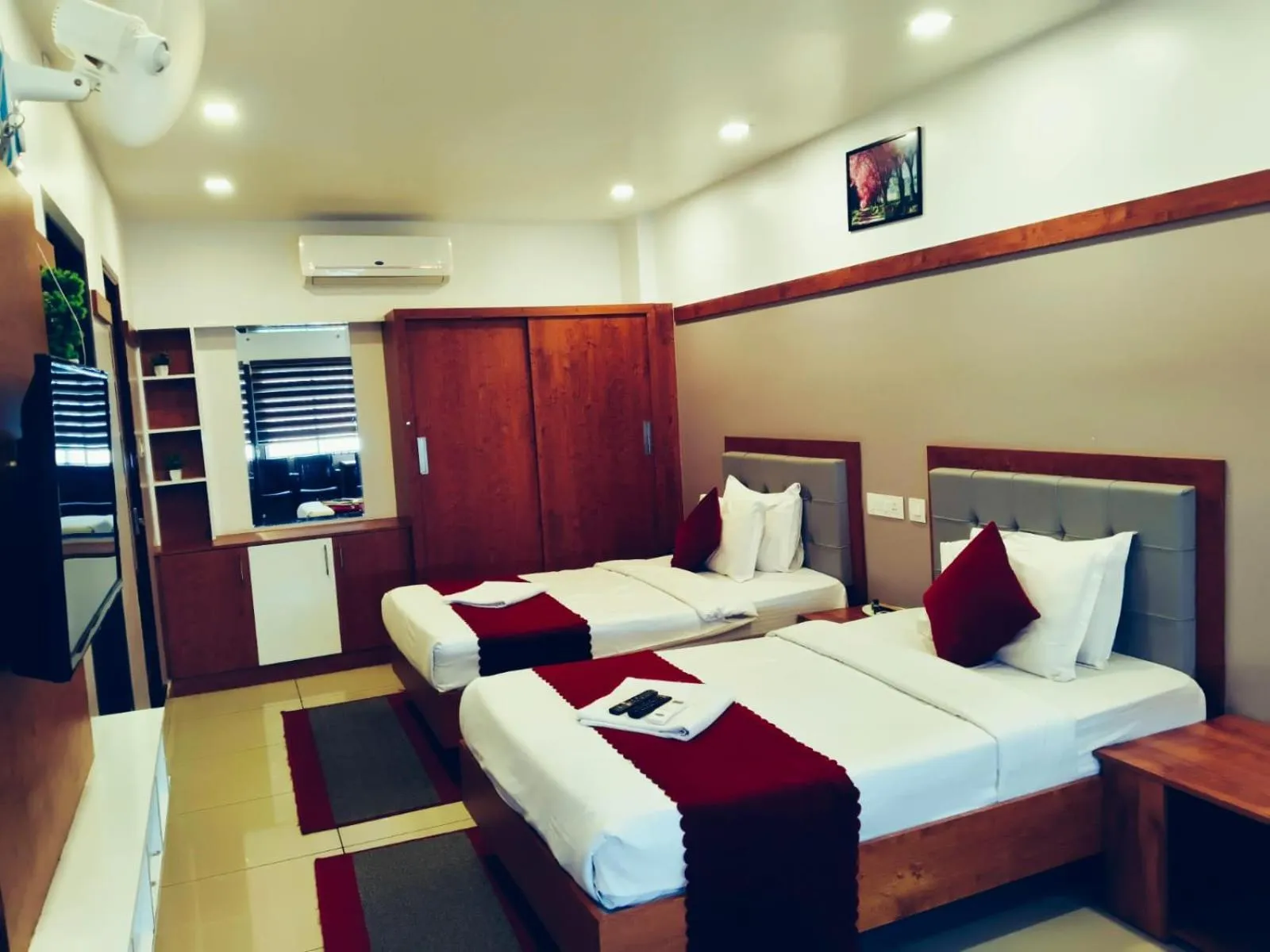 Bed in The Rosetta Castle