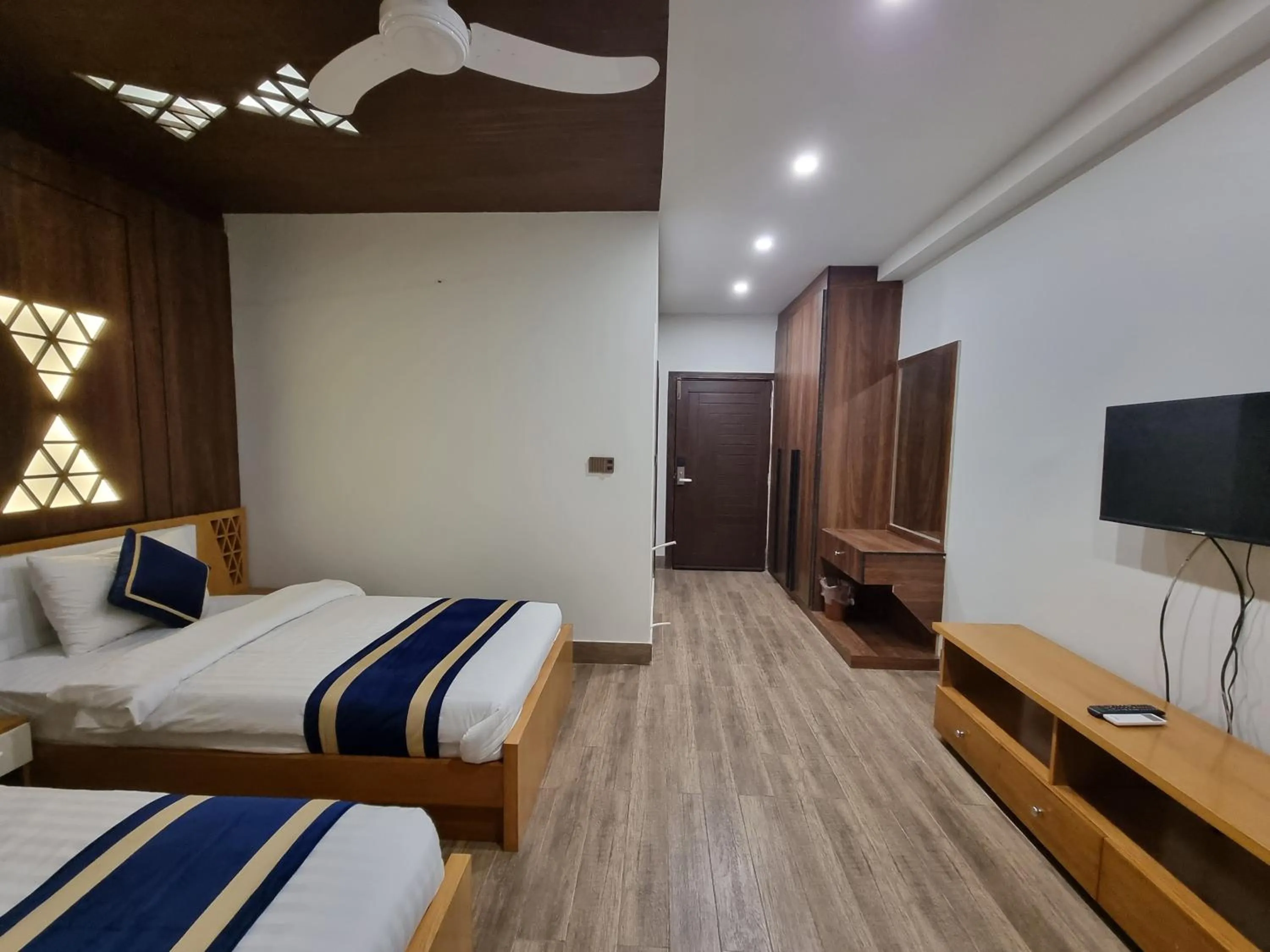 Bed in Grand Hotel Quetta