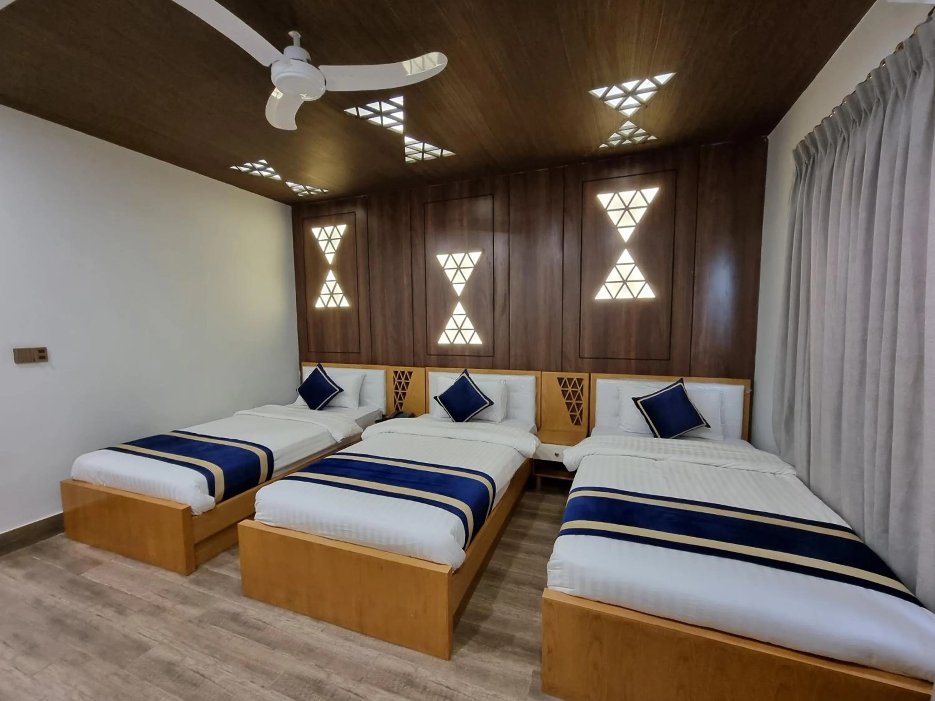 Bed in Grand Hotel Quetta