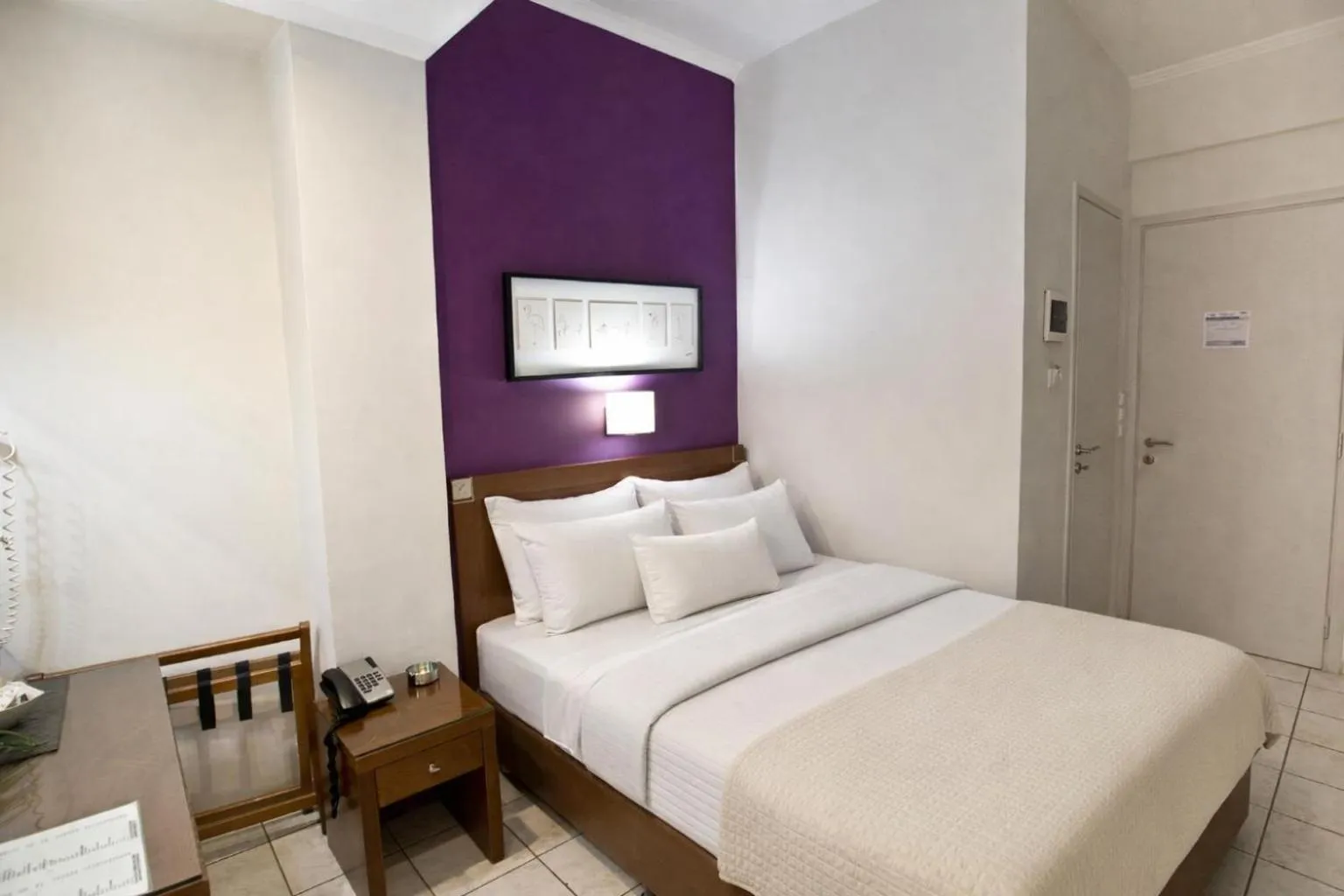 Bedroom, Bed in Epidavros Hotel