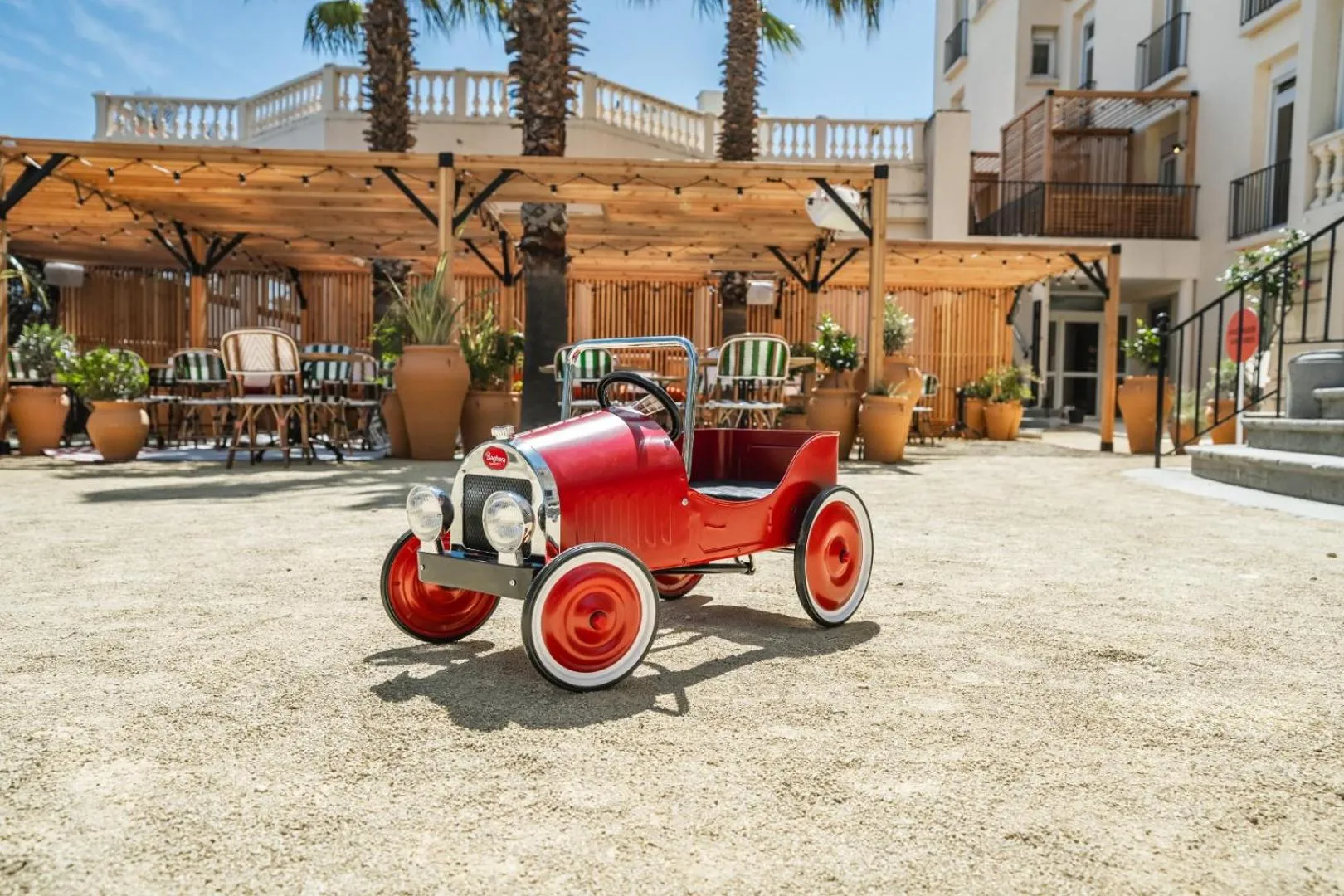 Patio in Villa Camille Hotel & Spa