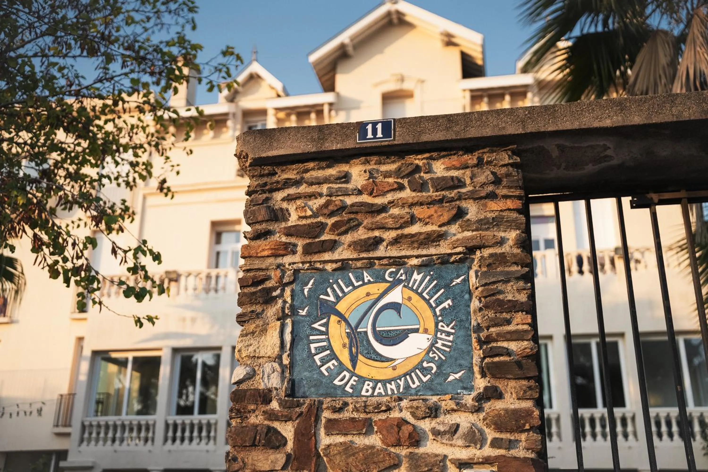 Decorative detail in Villa Camille Hotel & Spa