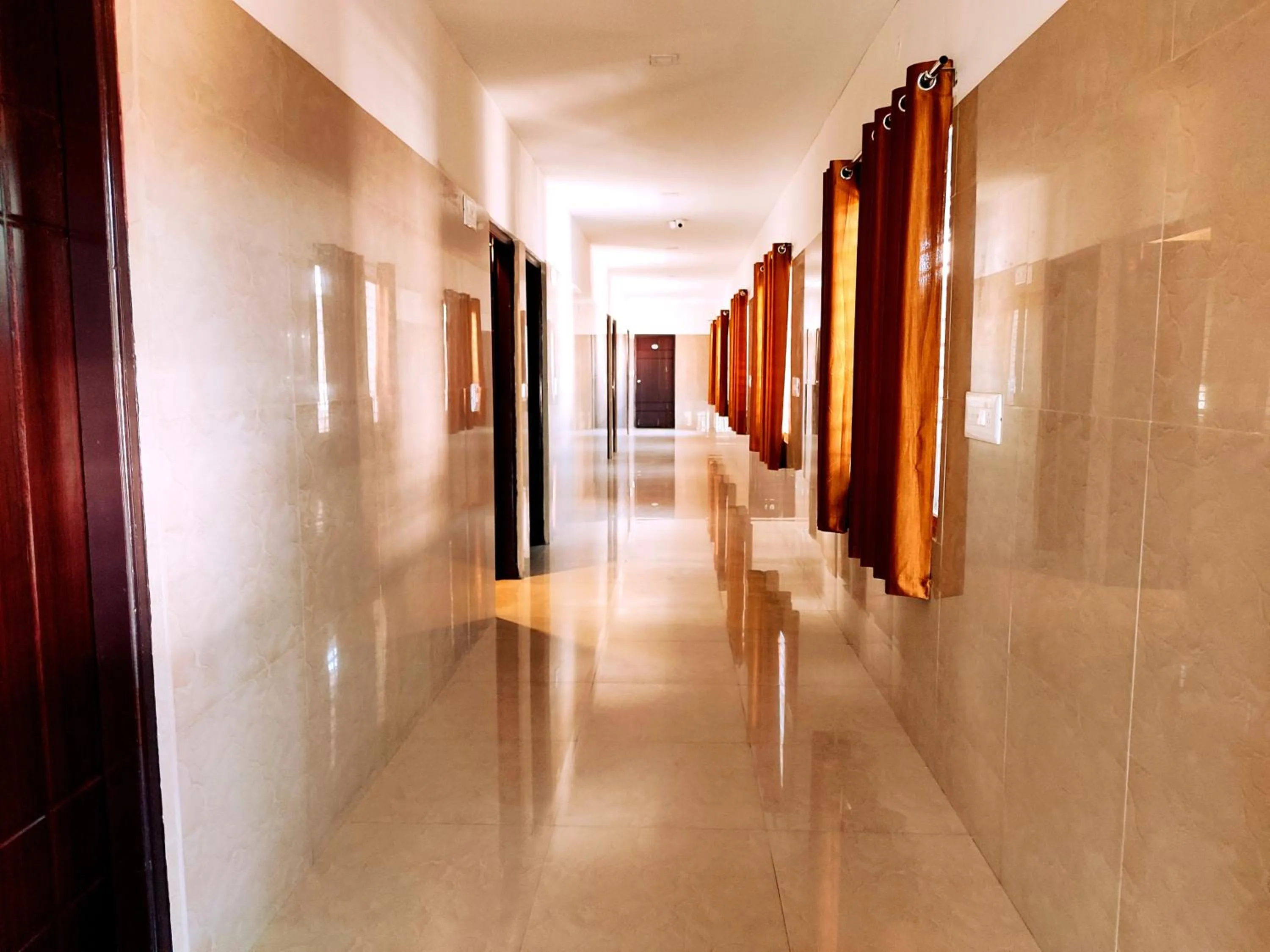 Decorative detail in Yuvraj Galaxy Inn