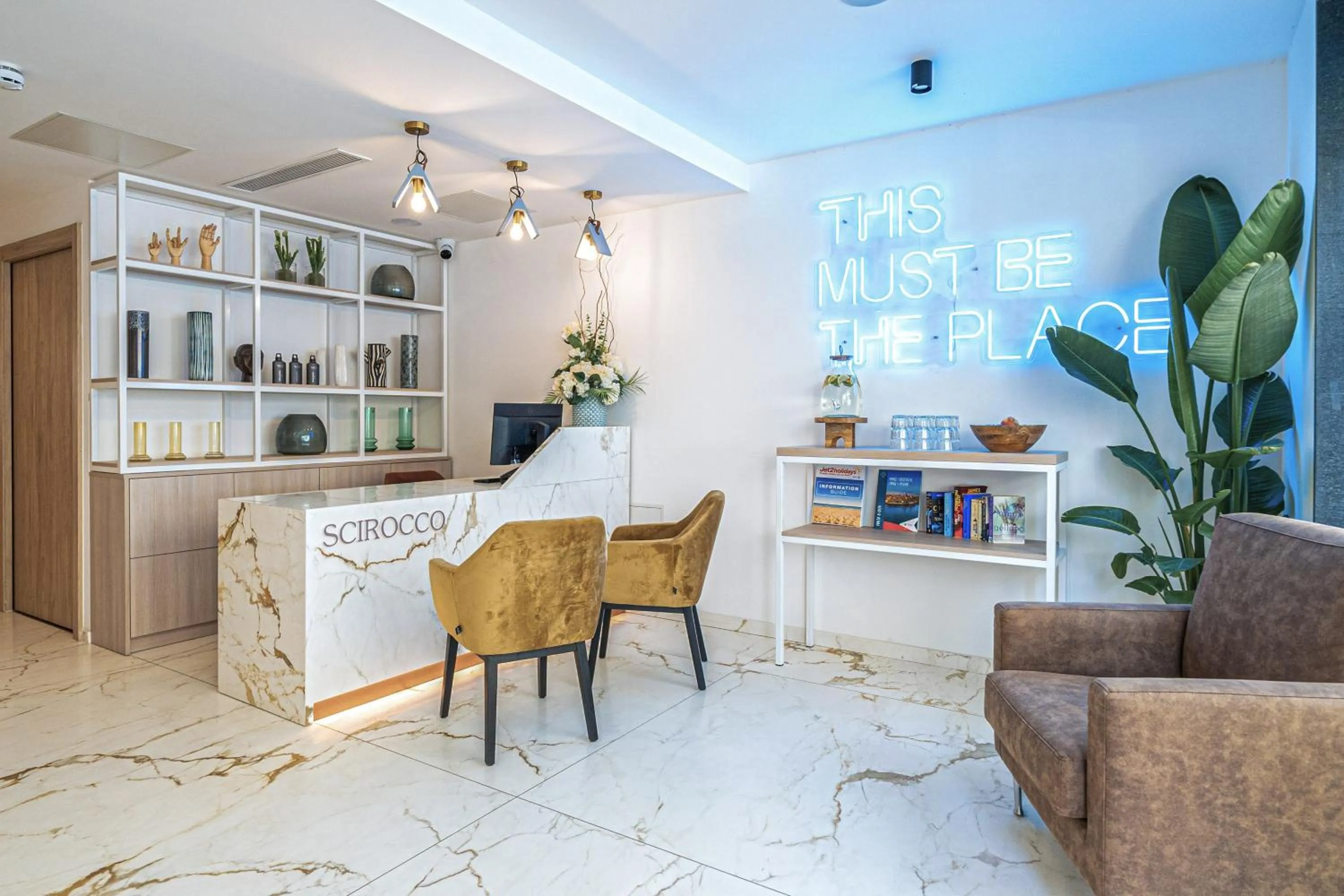 Lobby or reception in Hotel Scirocco St Julian's, Affiliated by Melia