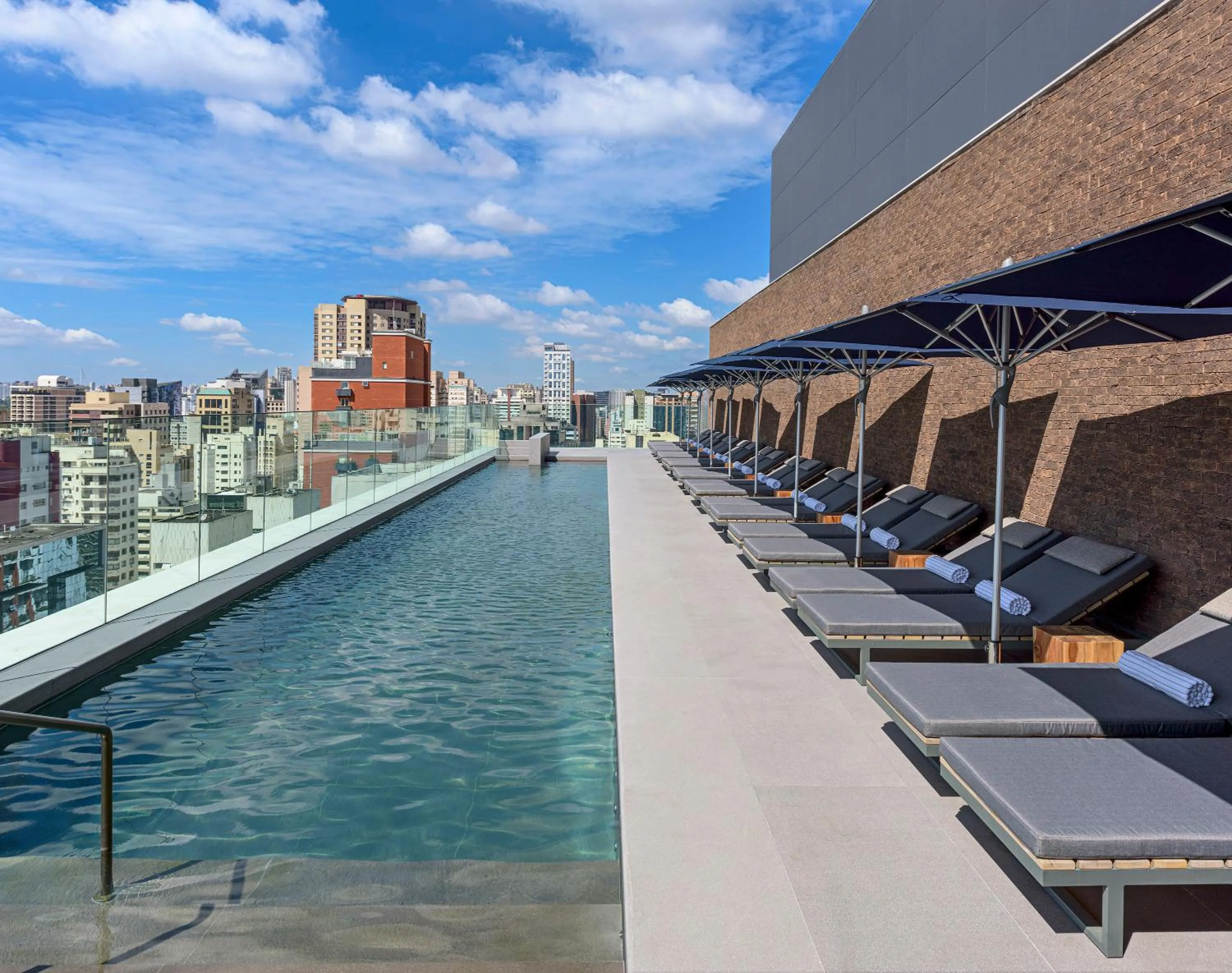 Swimming pool in Hotel Fasano Sao Paulo Itaim
