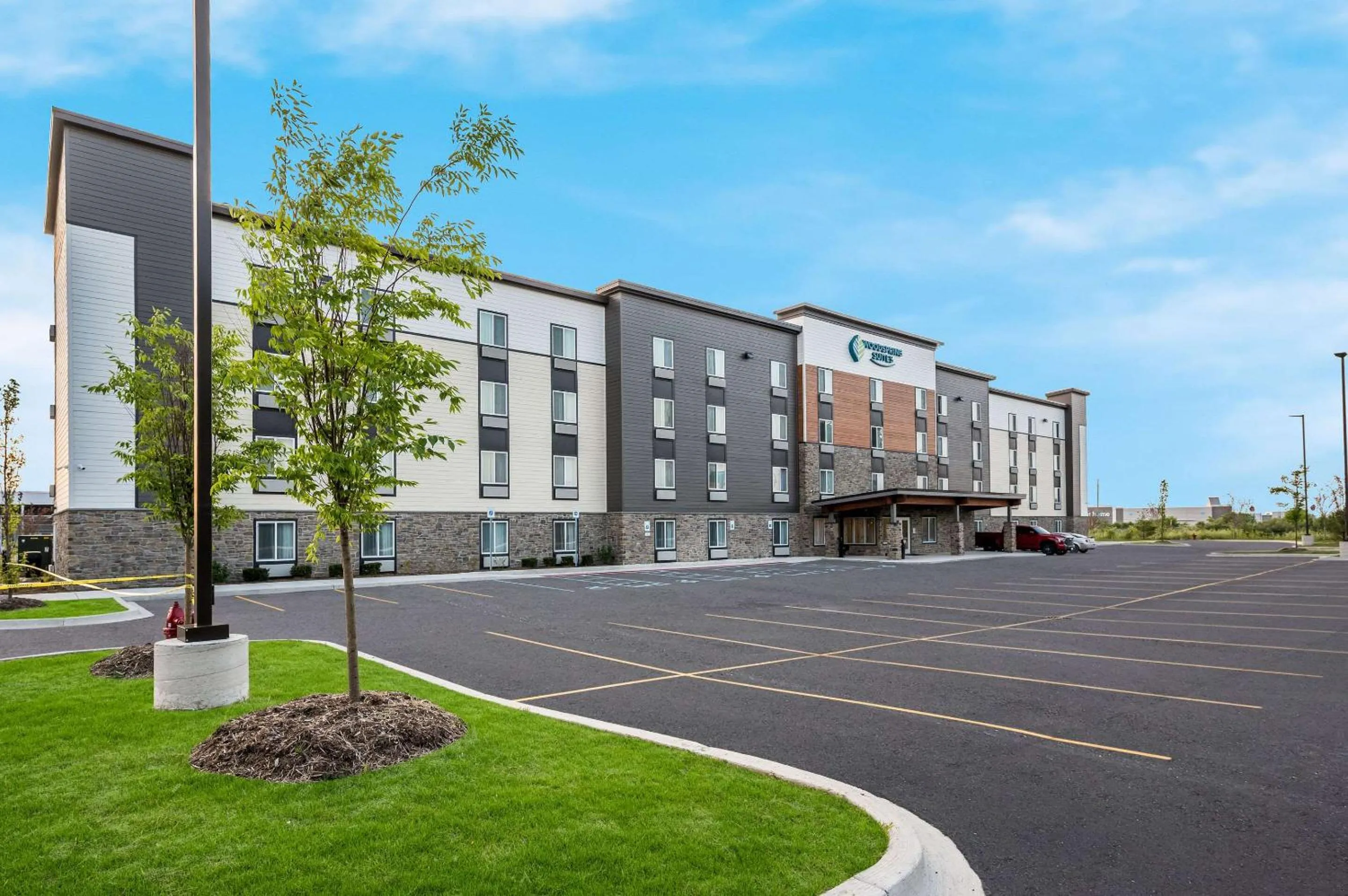 Property building in WoodSpring Suites Wixom - Novi