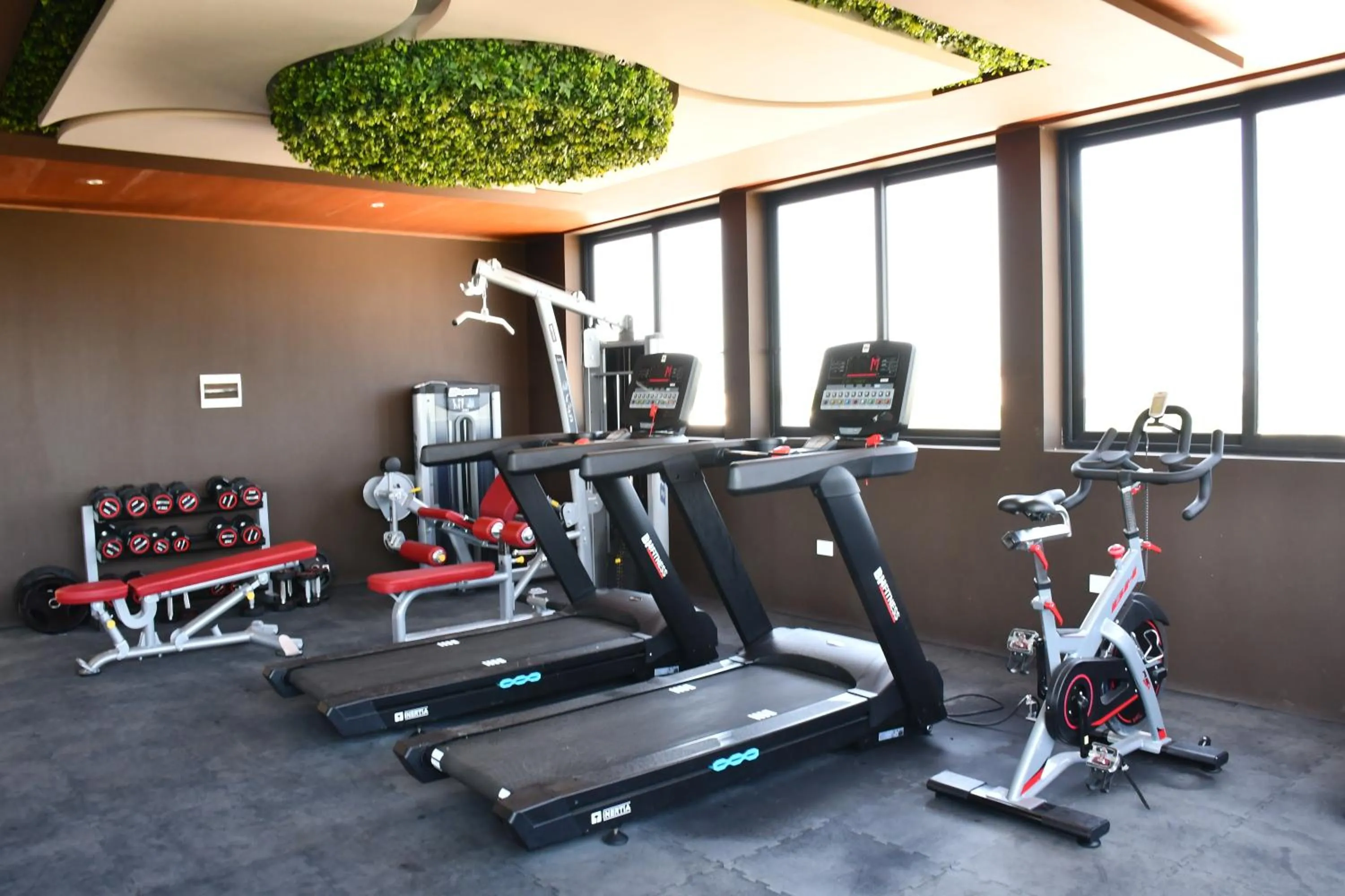 Fitness centre/facilities in Menesse Tulum Luxury Apartments by Spot Rentals