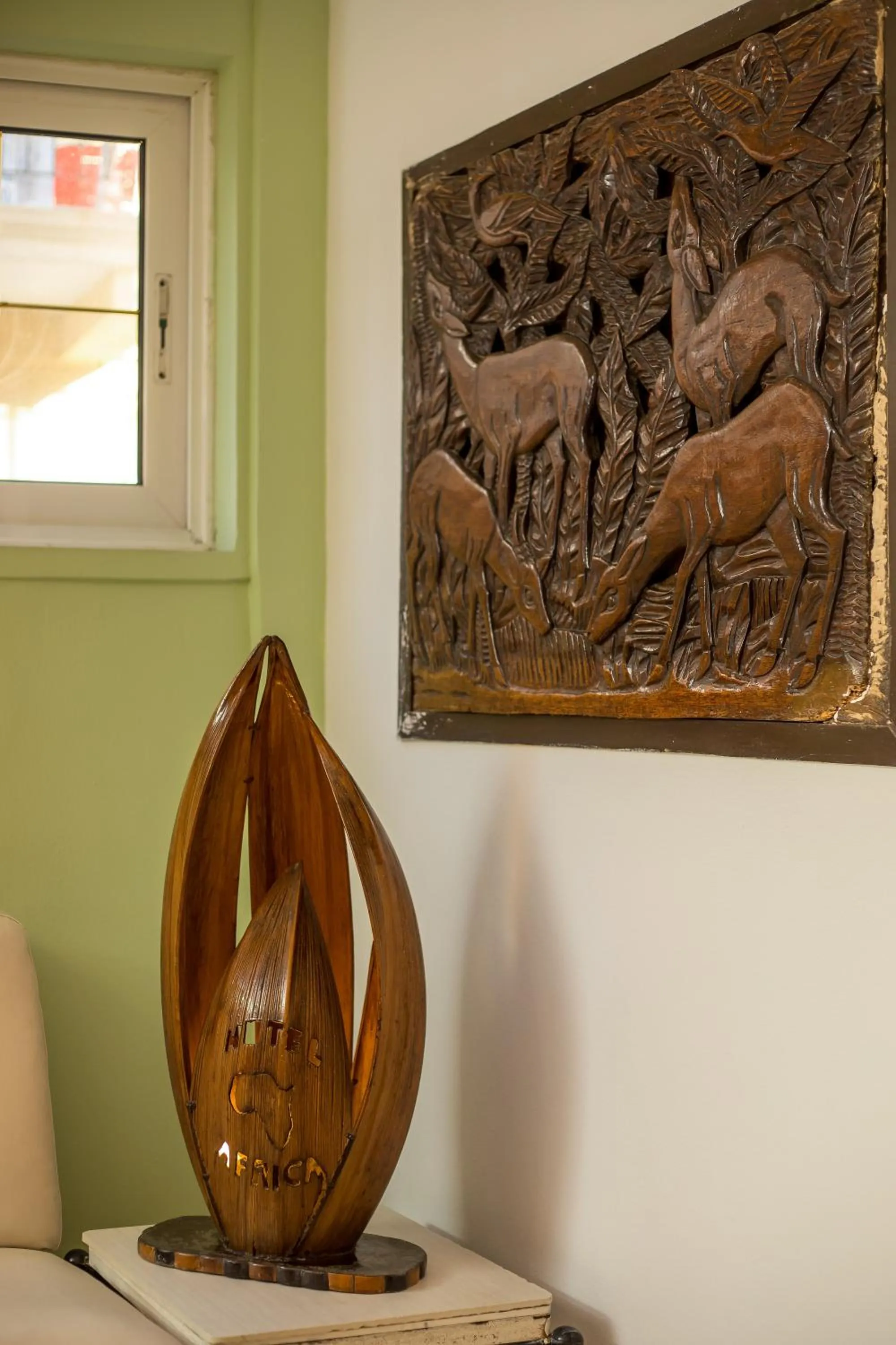 Lobby or reception in Hotel Africa