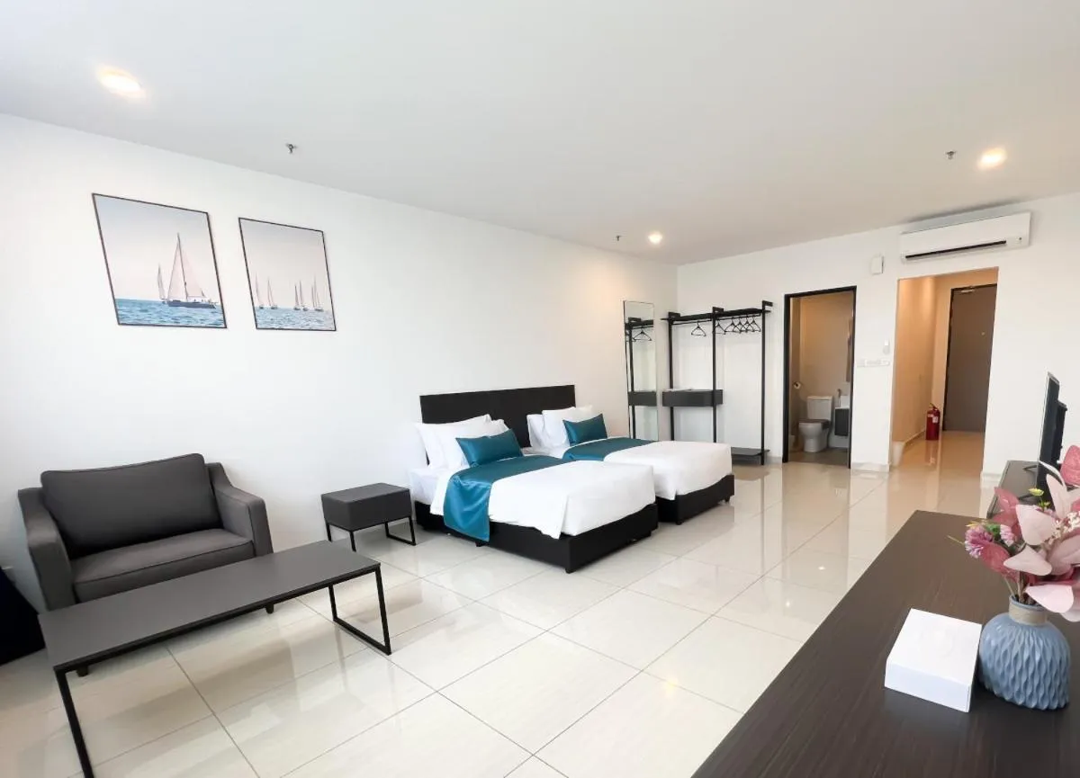 Bed in Ramada Suites by Wyndham The Straits Johor Bahru