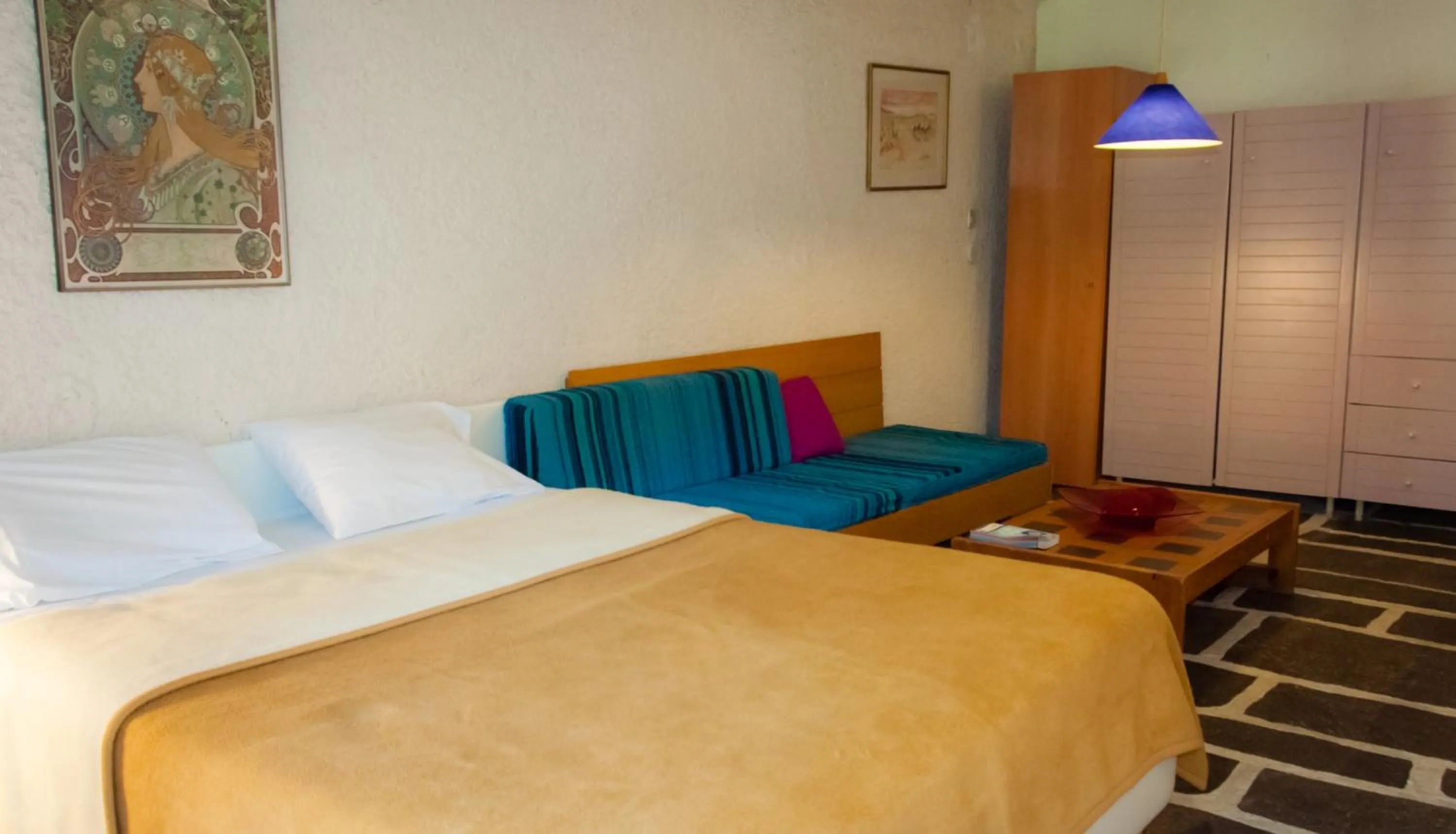 Bedroom in Apollonia Hotel Apartments