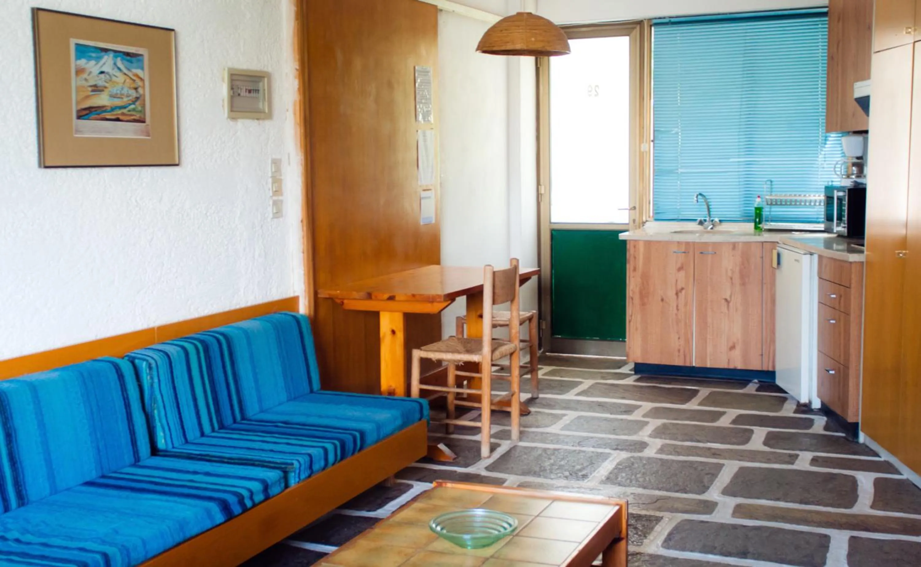 Decorative detail in Apollonia Hotel Apartments