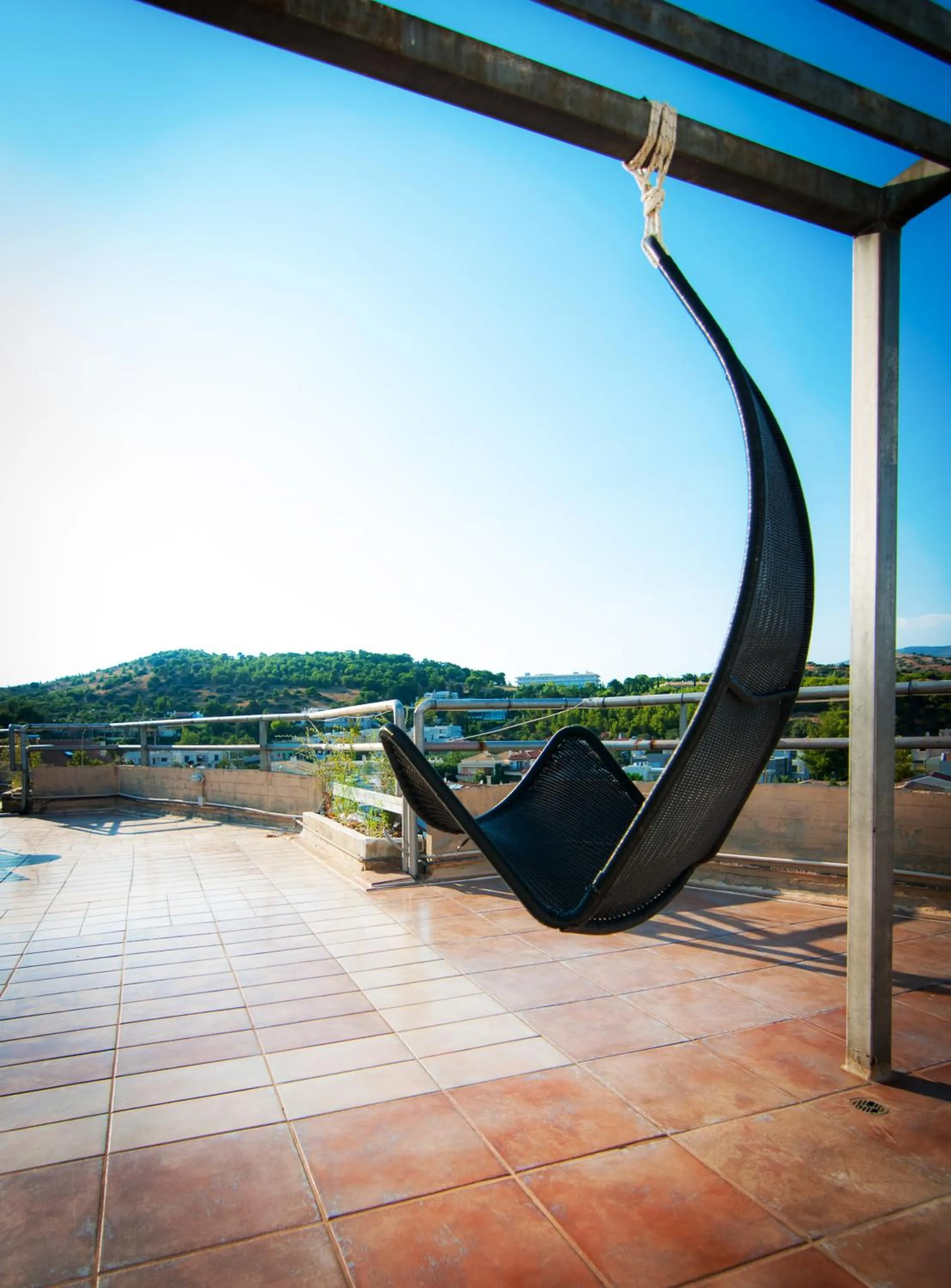 Balcony/Terrace in Apollonia Hotel Apartments