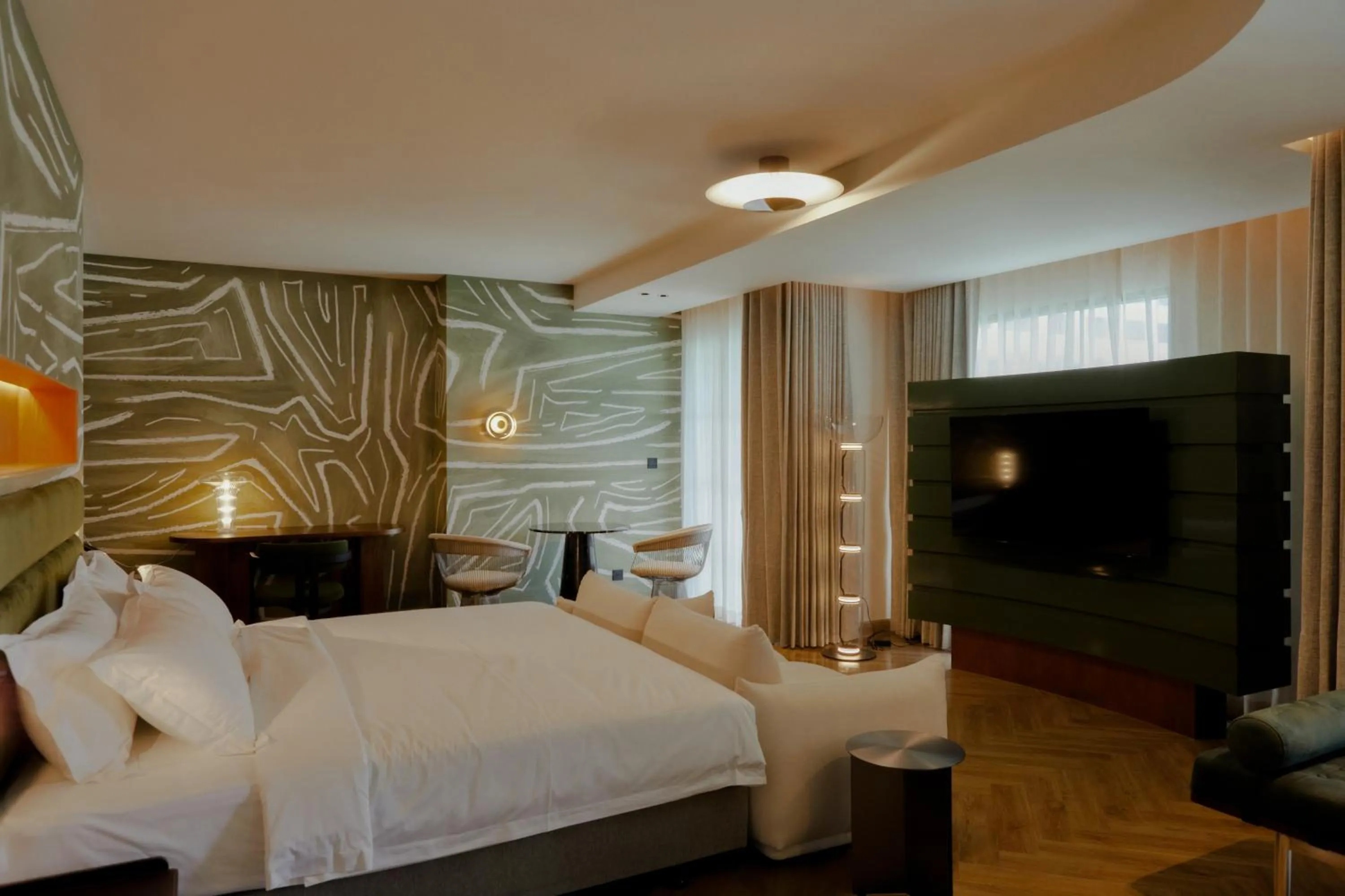 Bedroom, Bed in Hotel Sapin