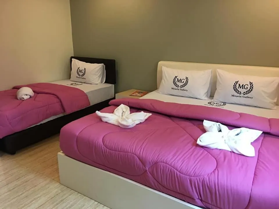 Photo of the whole room, Bed in Miracle Gallery Hotel