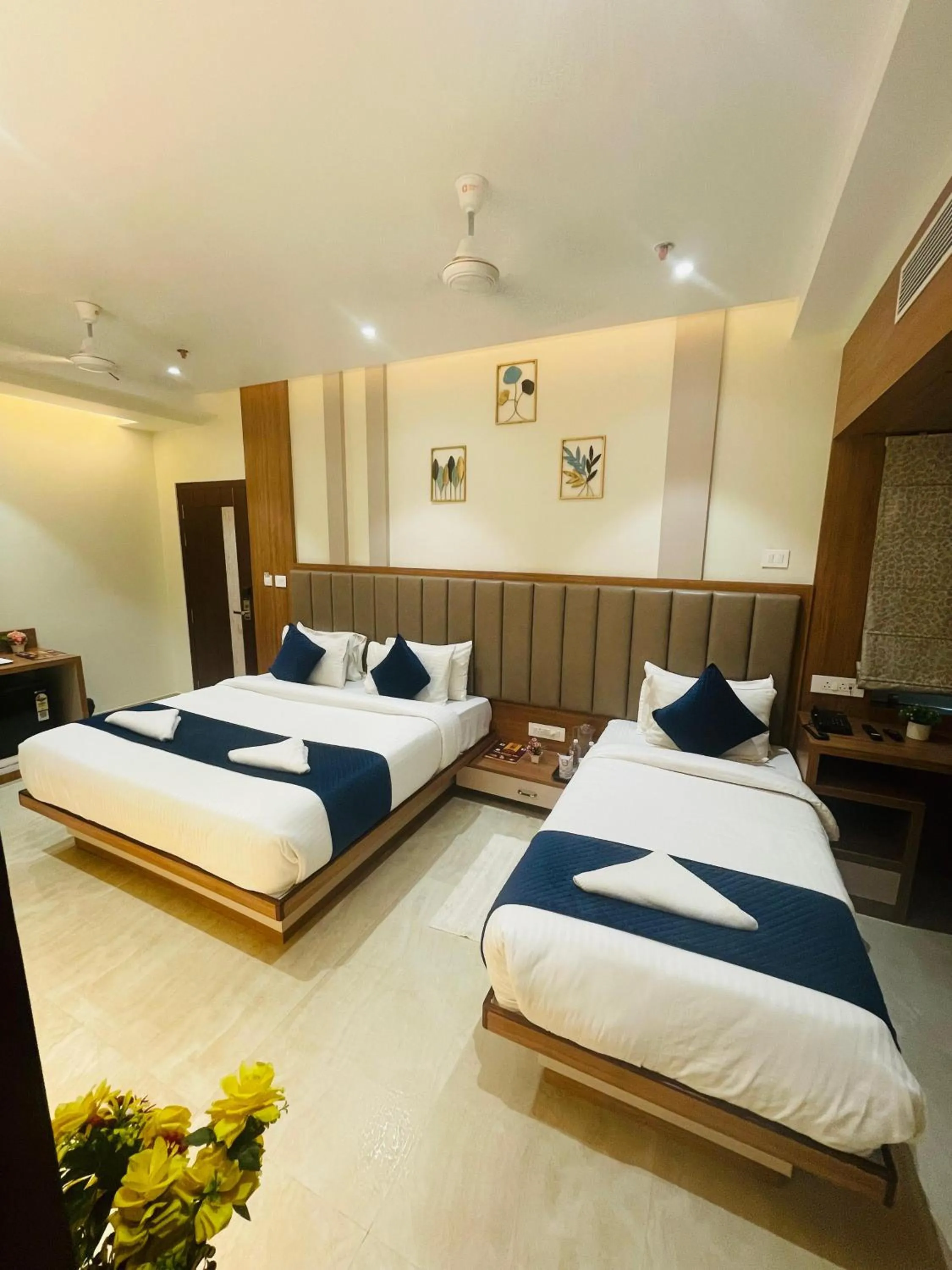 Bed in Hotel Banaras Villa