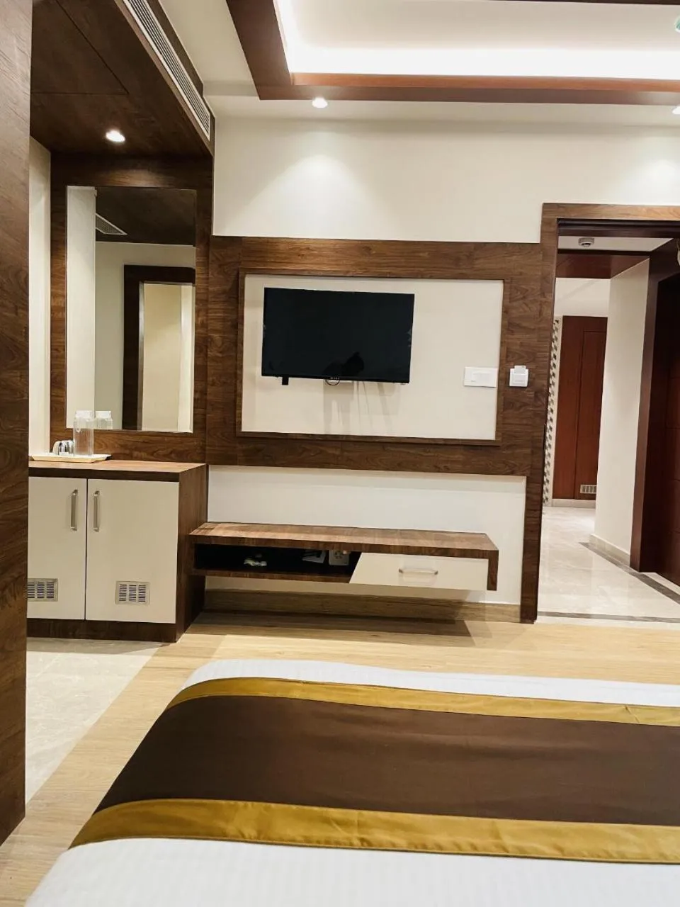 Bed in Hotel Banaras Villa