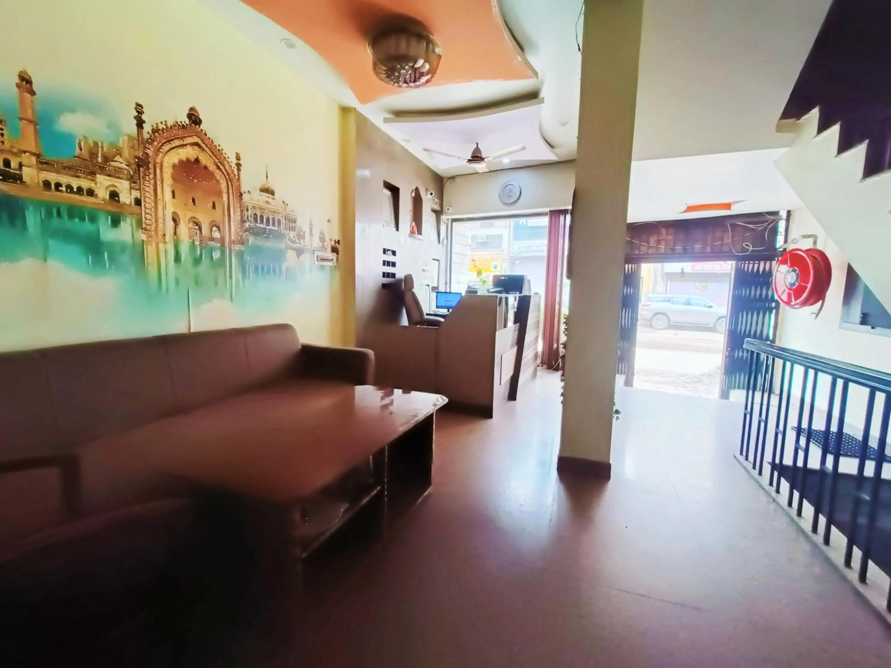 Seating area in Hotel Atithi Residency