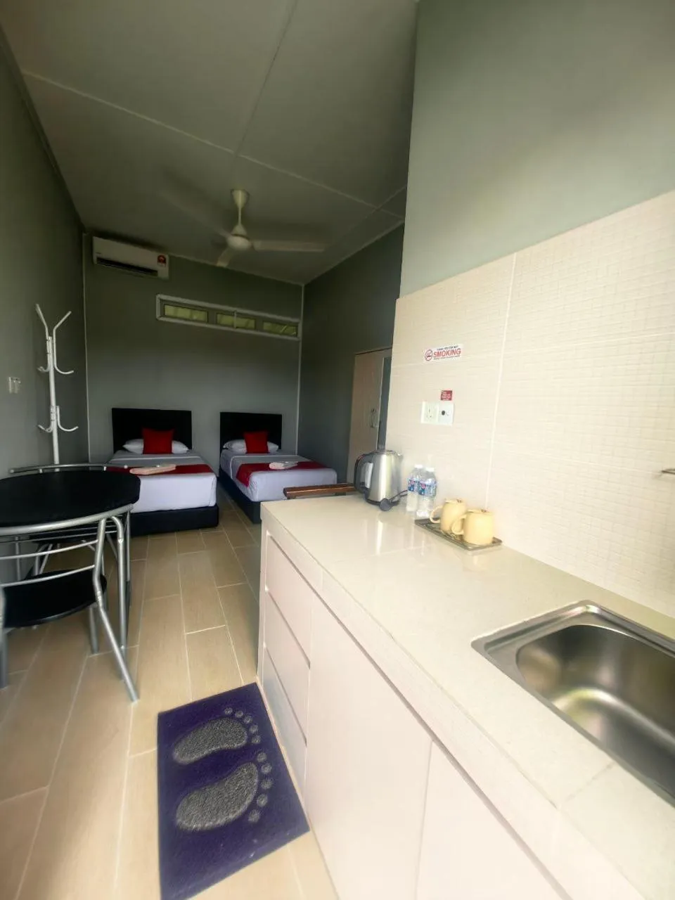 Bed in Grapevine Garden