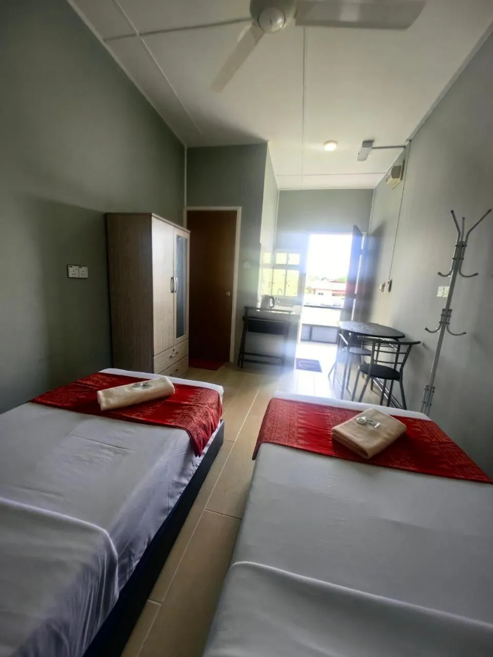 Bed in Grapevine Garden