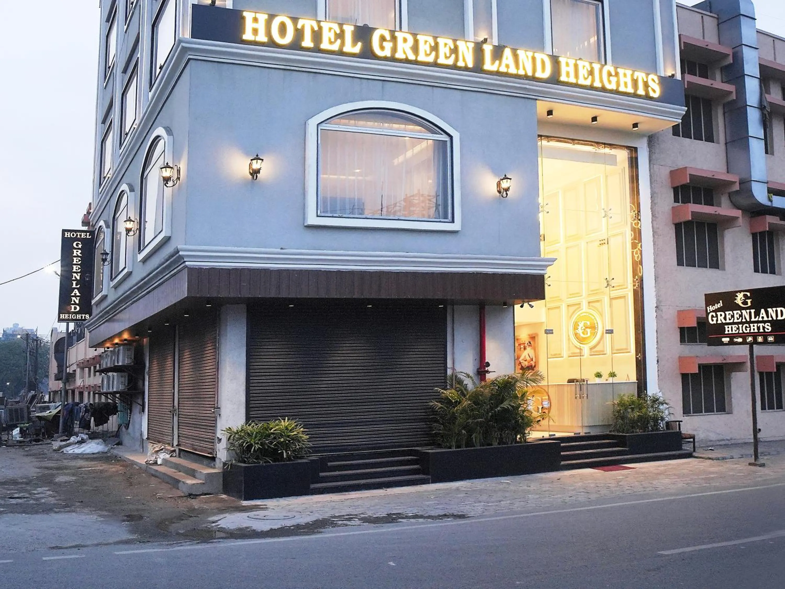 Property building in Hotel Green Land Heights