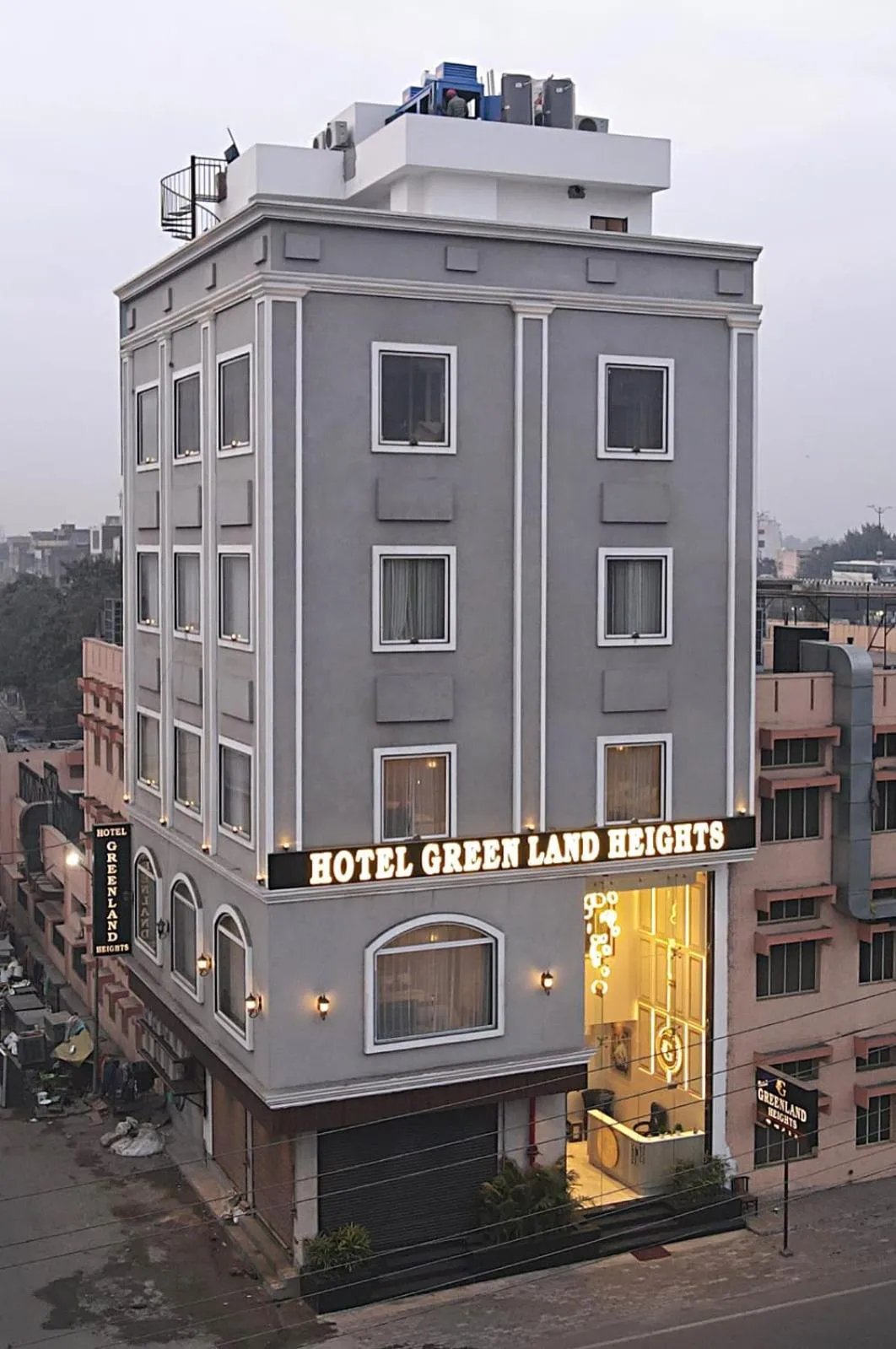Property building in Hotel Green Land Heights