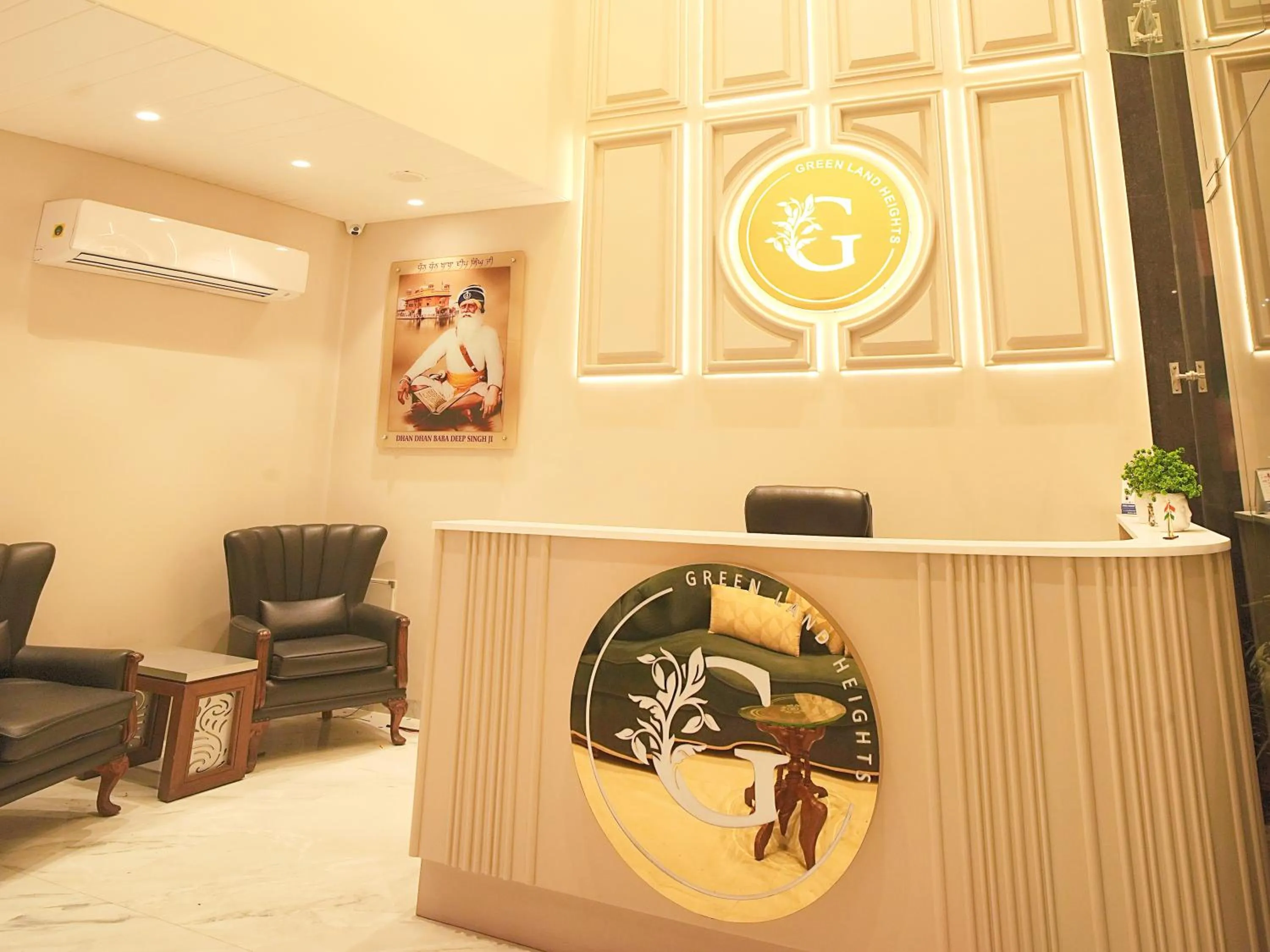 Logo/Certificate/Sign in Hotel Green Land Heights