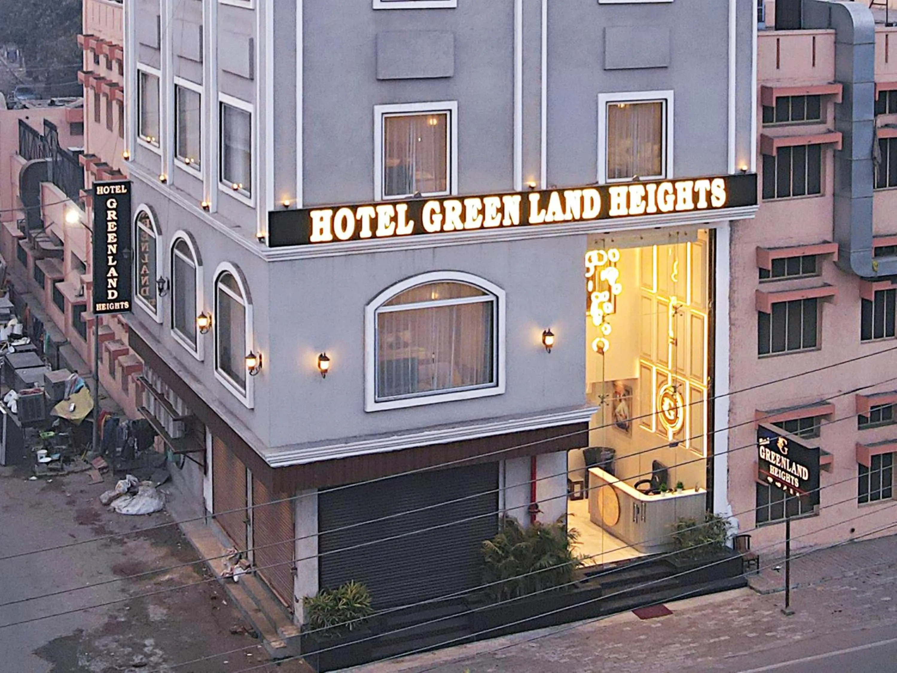Property building in Hotel Green Land Heights