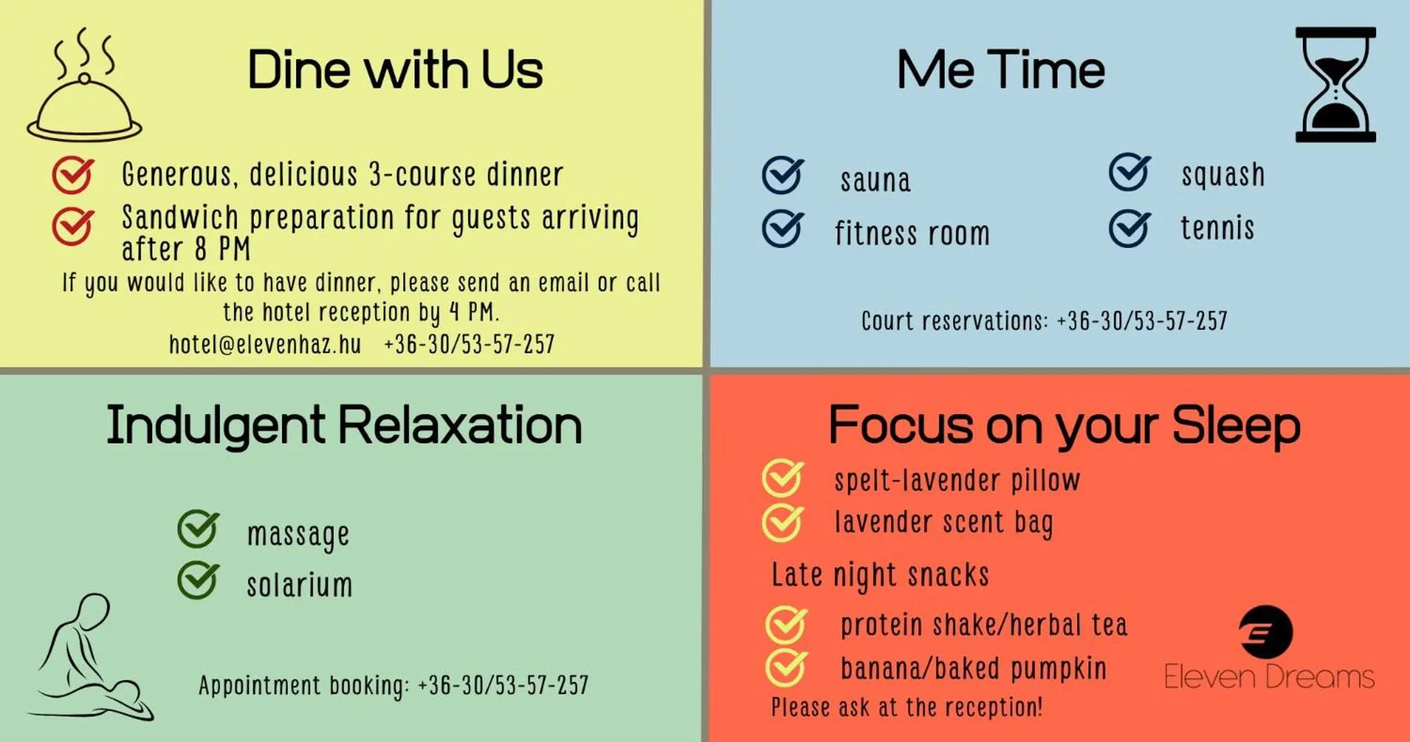 On site in Eleven Business & Sport Hotel