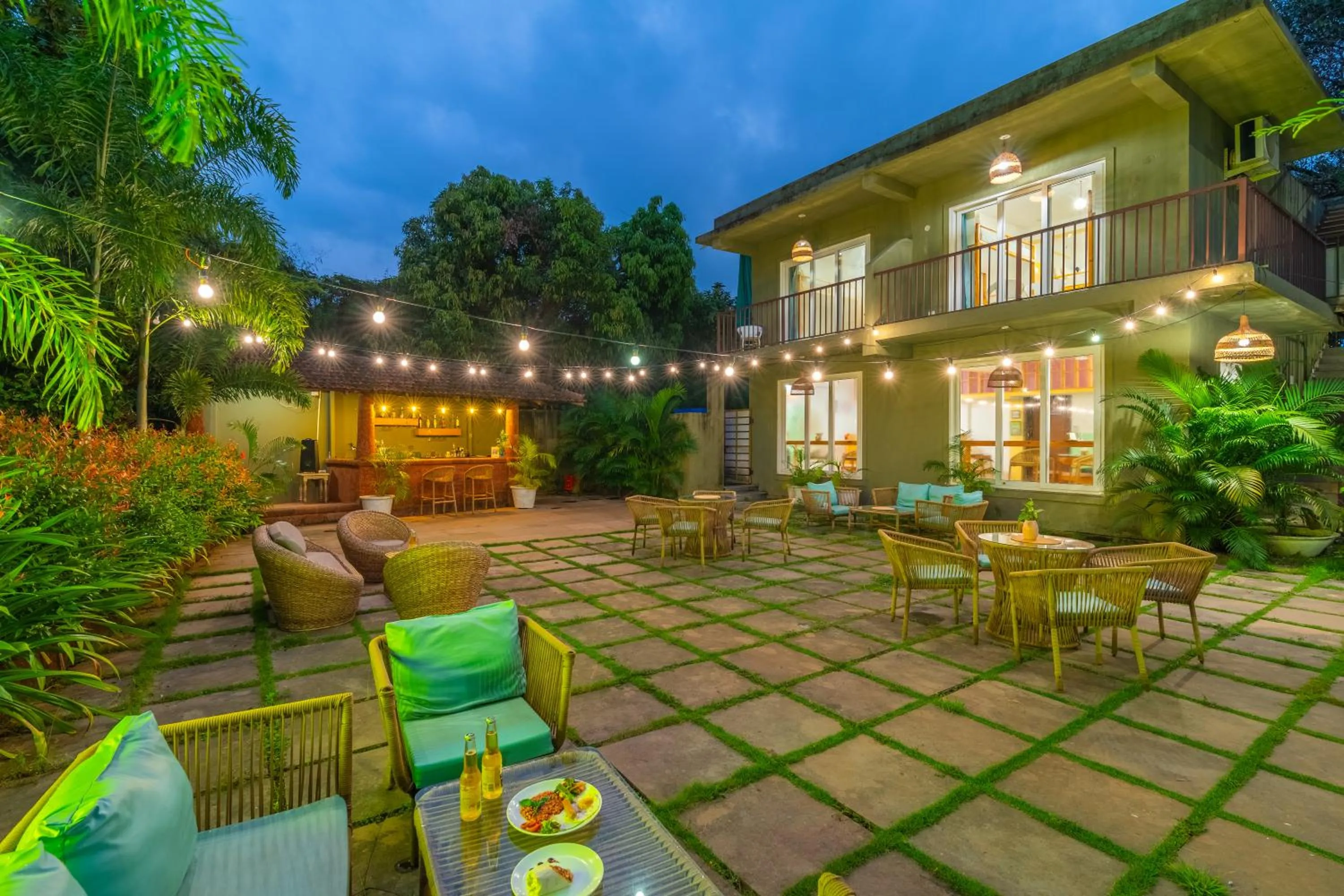 Property building in Locomo Boutique, Morjim - Cozy tropical stay, near beach