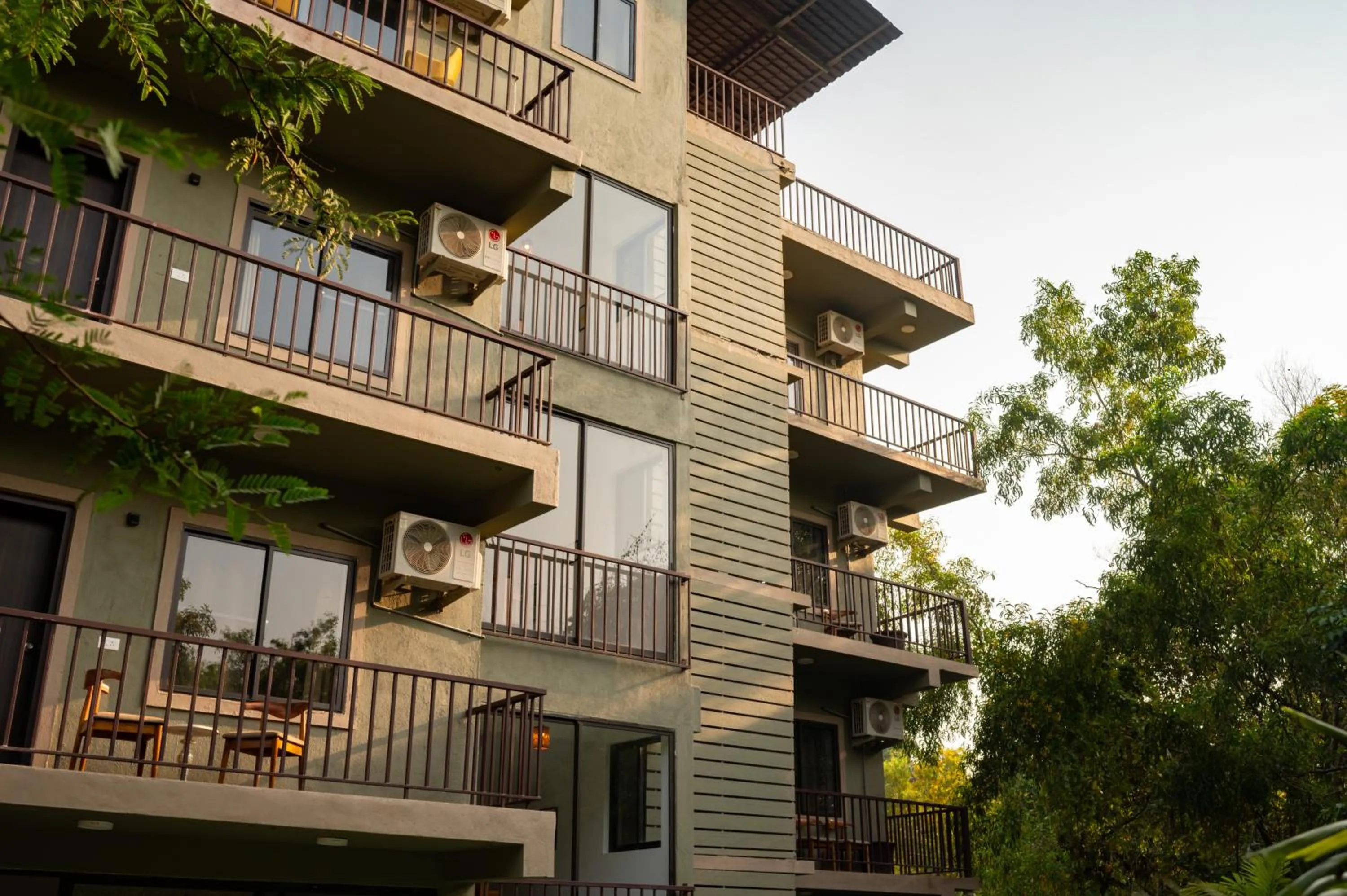 Property building in Locomo Boutique, Morjim - Cozy tropical stay, near beach