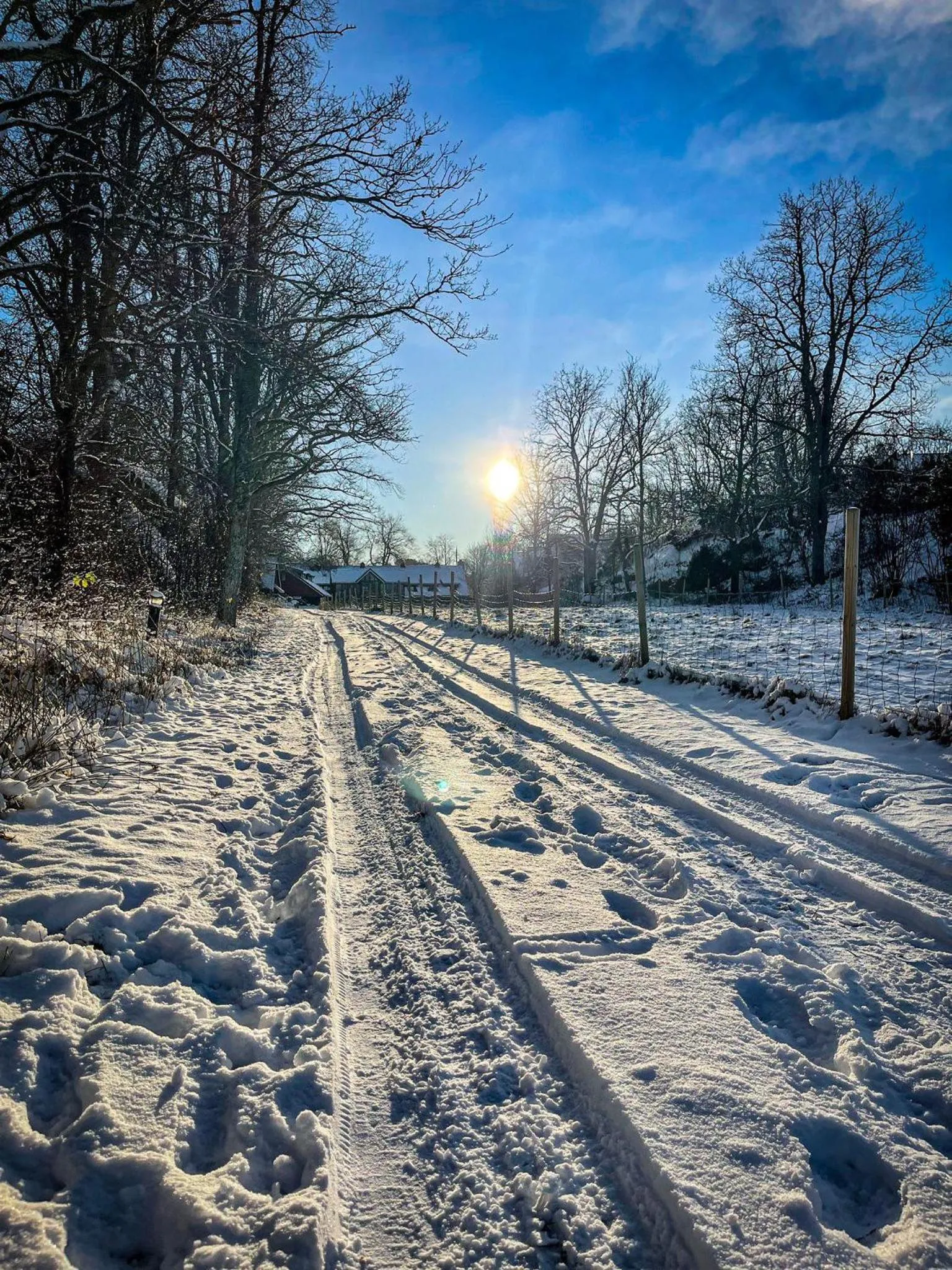 Winter in Engø Gård Hotel & Restaurant