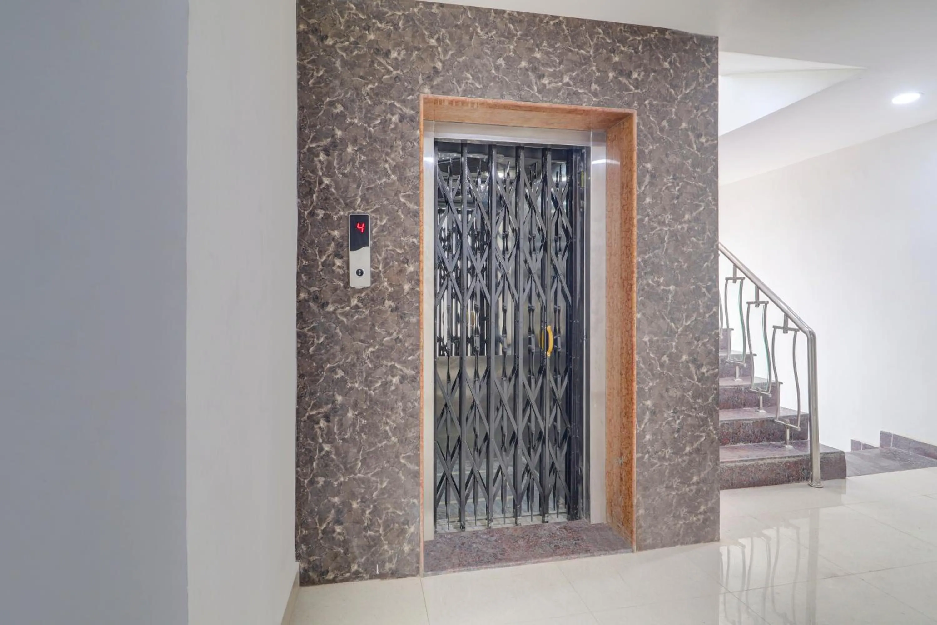 elevator in Treebo Destination Inn