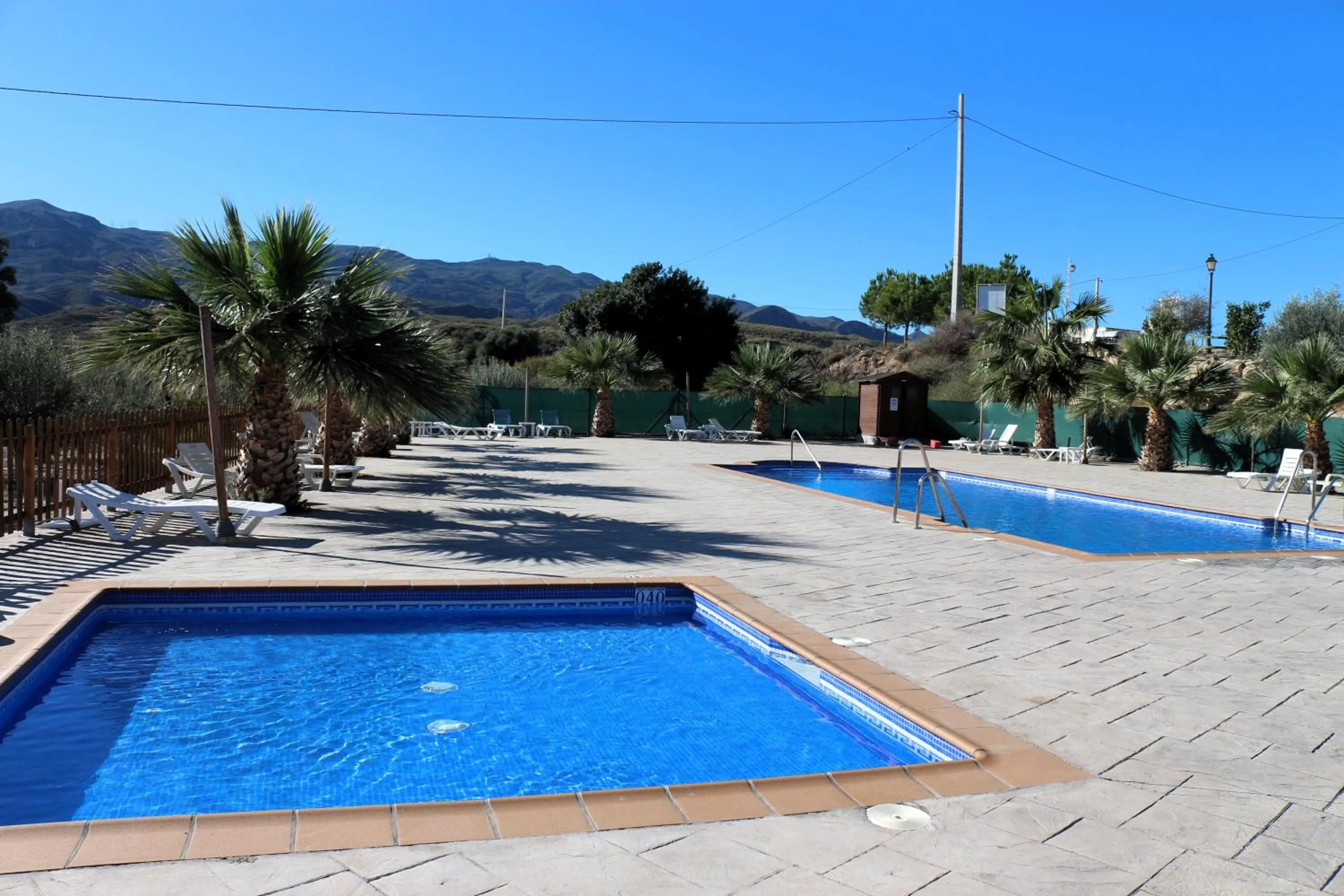 Swimming pool in Hostal Rural Turre