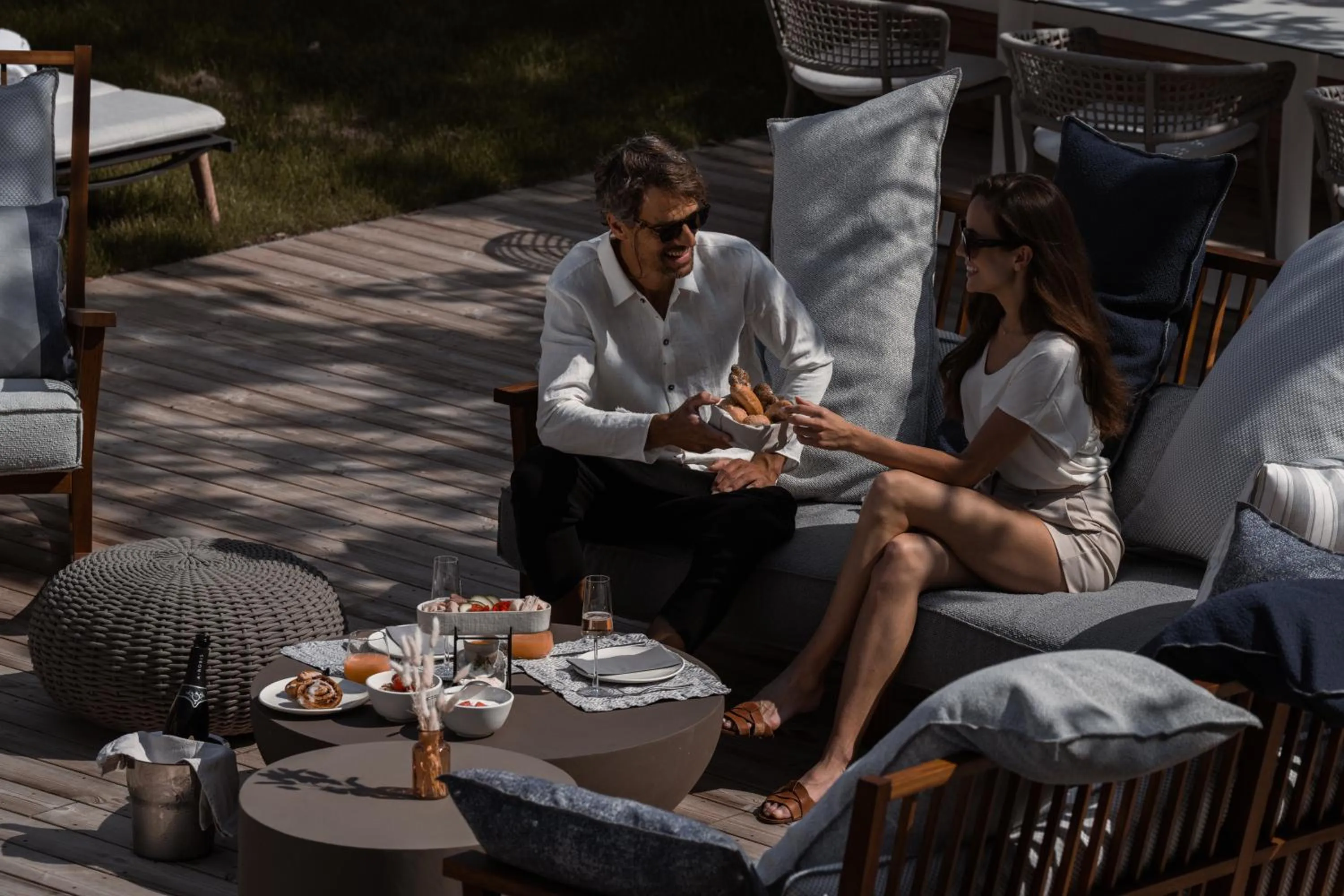 Balcony/Terrace in Nils am See - ADULTS ONLY ab 18 Jahren