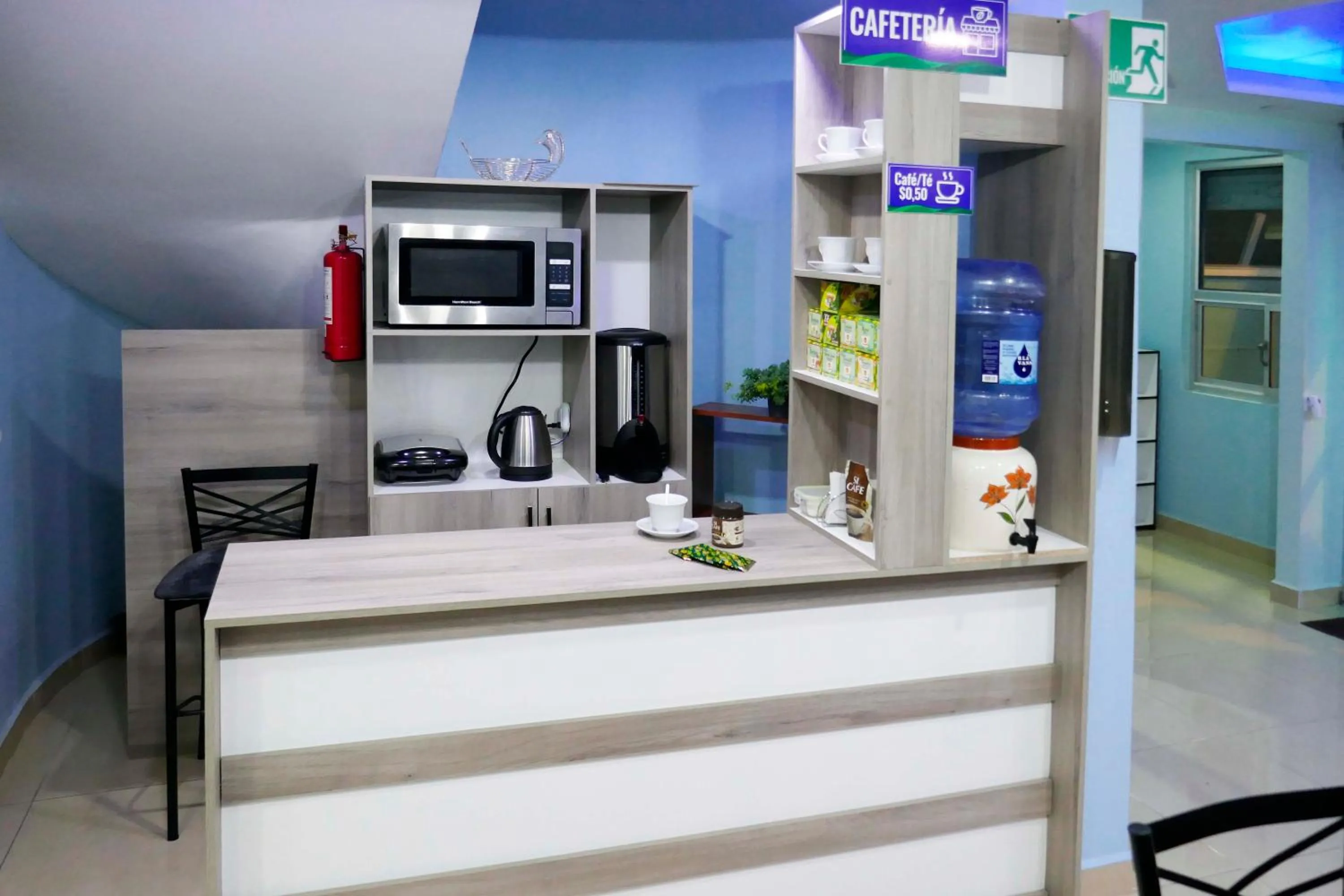 Coffee/tea facilities in Hostal Valle Andino