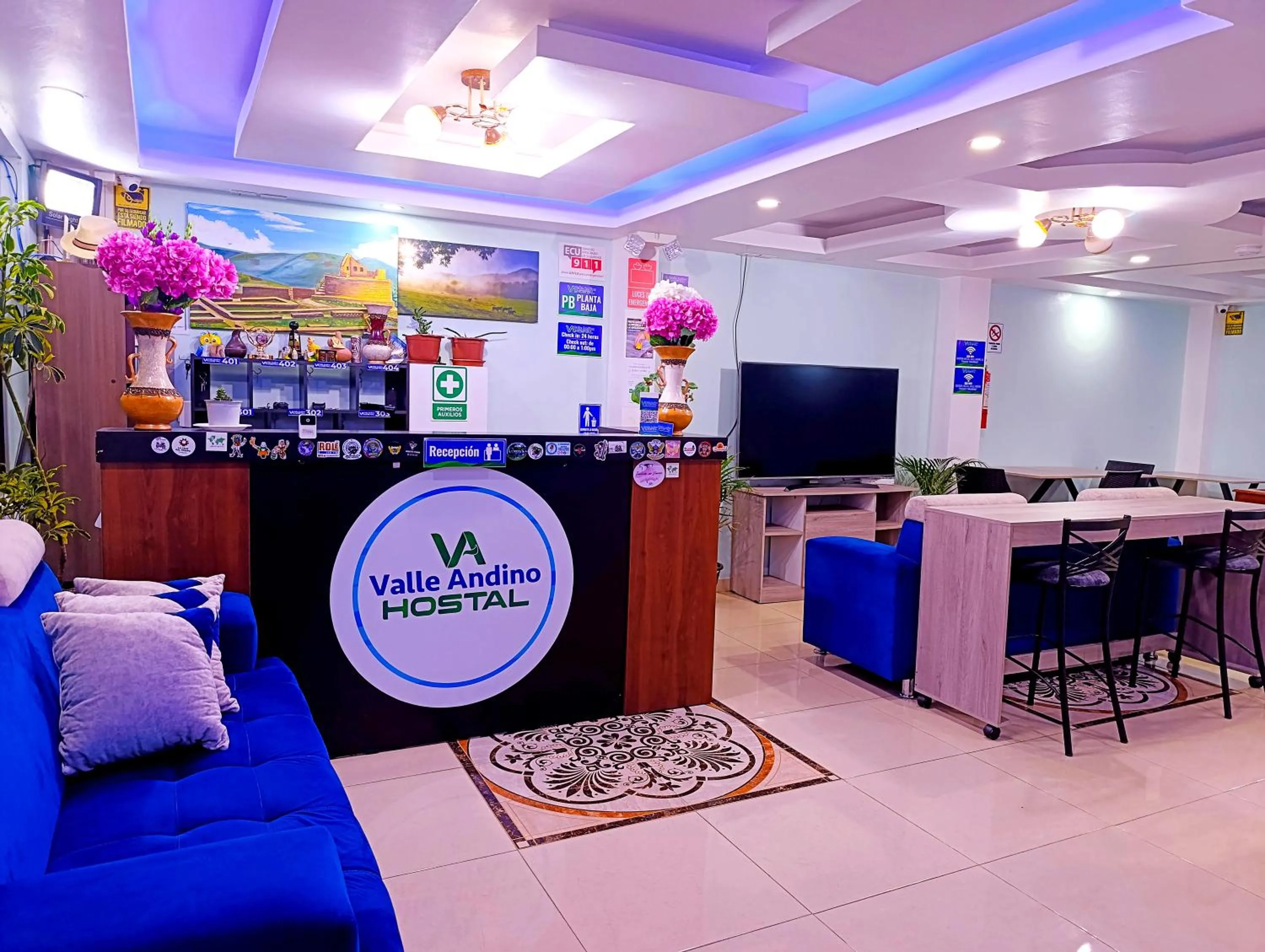 Staff in Hostal Valle Andino