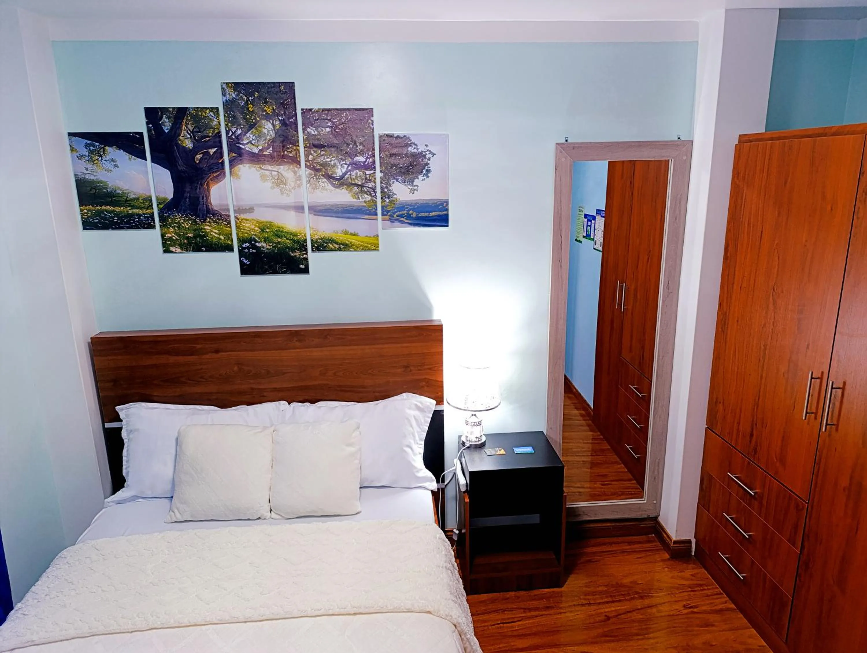 Bed in Hostal Valle Andino